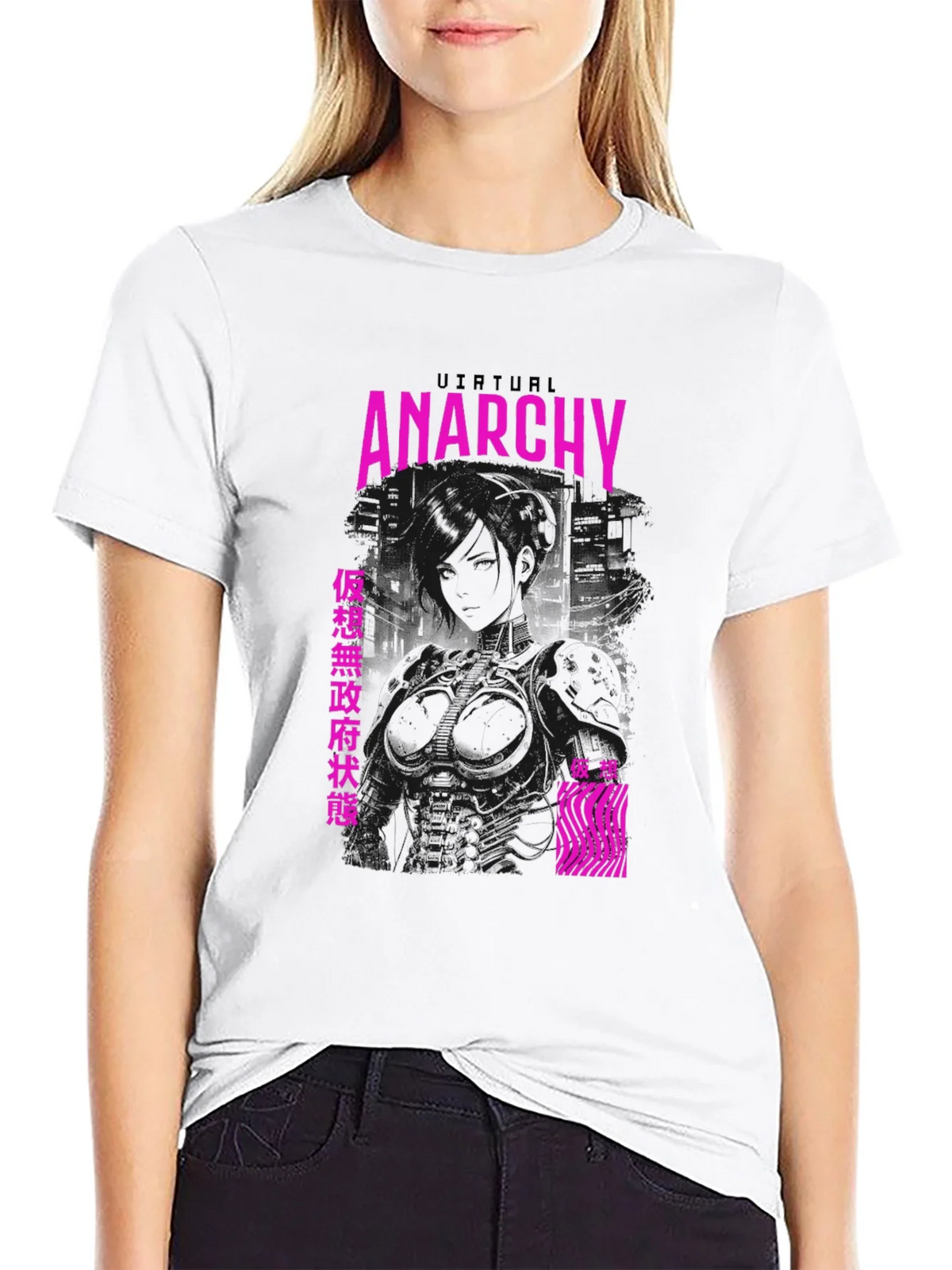 Virtual Anarchy Graphic Tee - Black product image 8