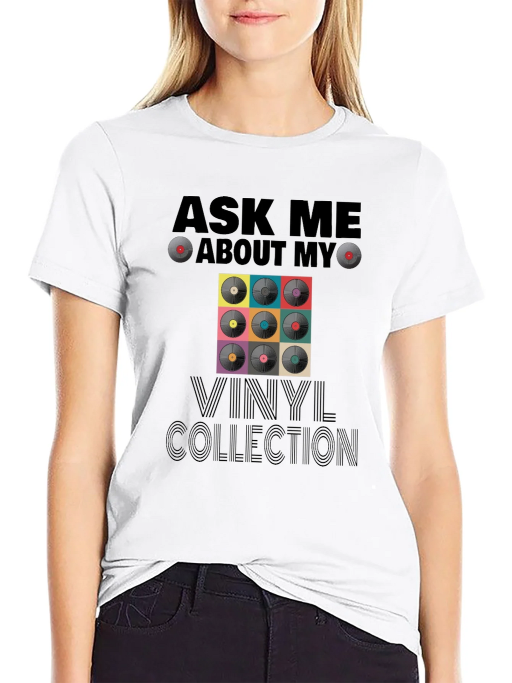 Ask Me About My Vinyl Collection T-Shirt product image 8