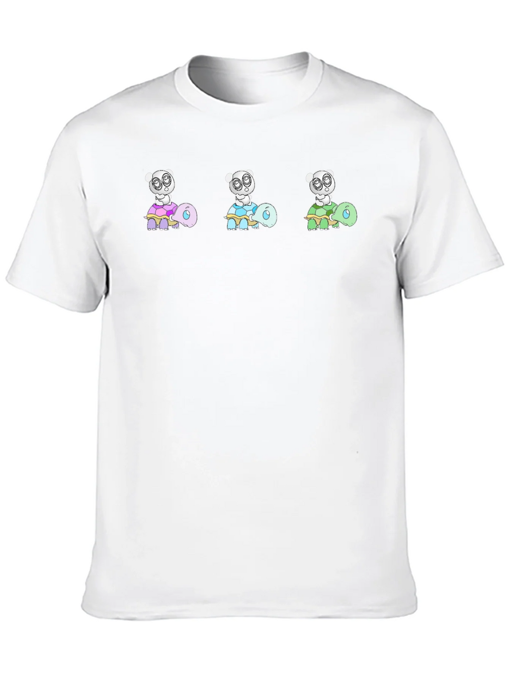 Turtle Panda Black Tee product image 3