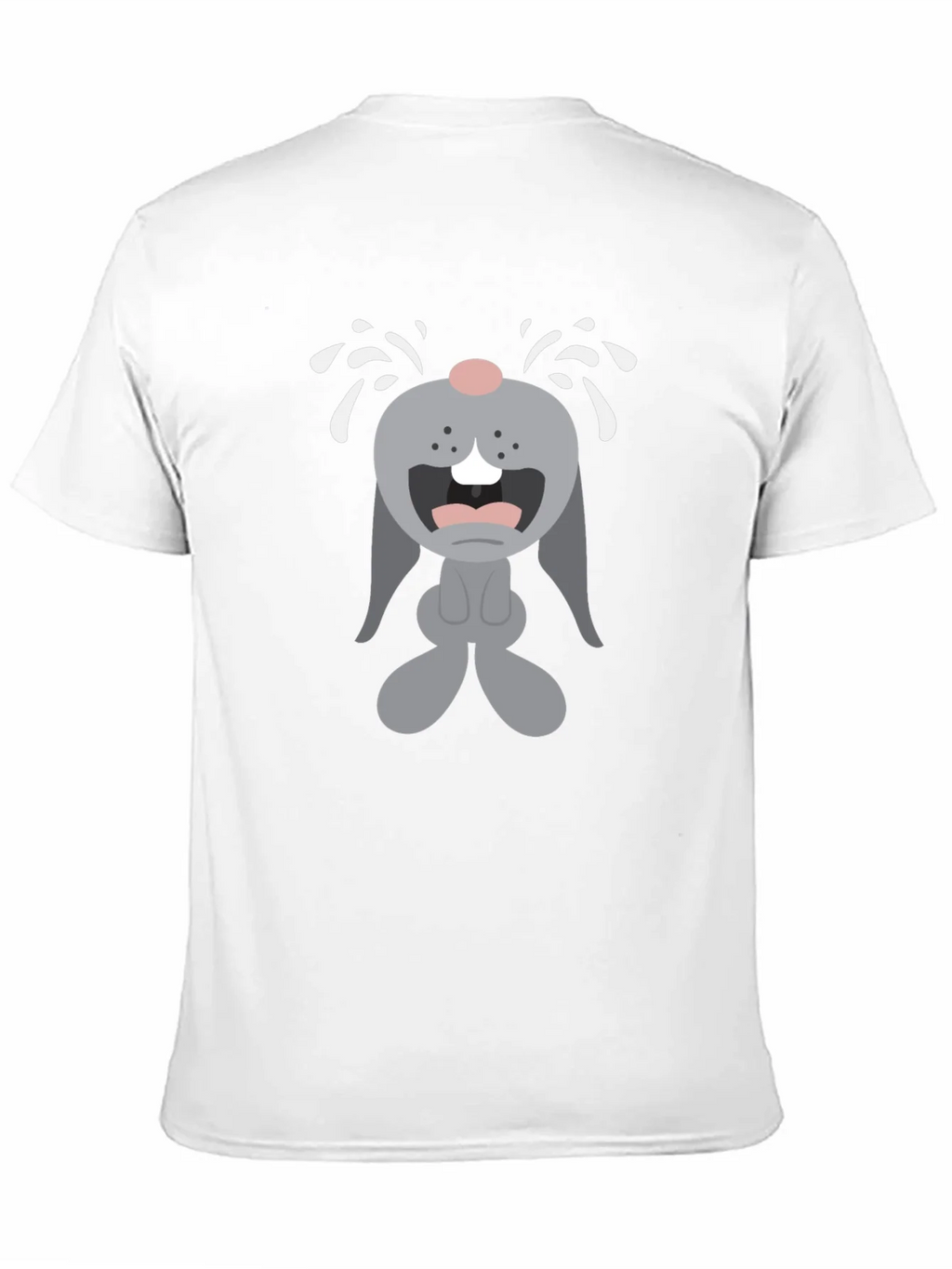 Crybaby Bunny Graphic Tee - Black Cotton T-Shirt product image 10