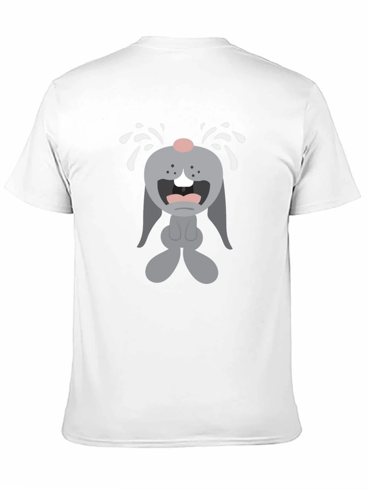 Crybaby Bunny Graphic Tee - Black Cotton T-Shirt product image 10