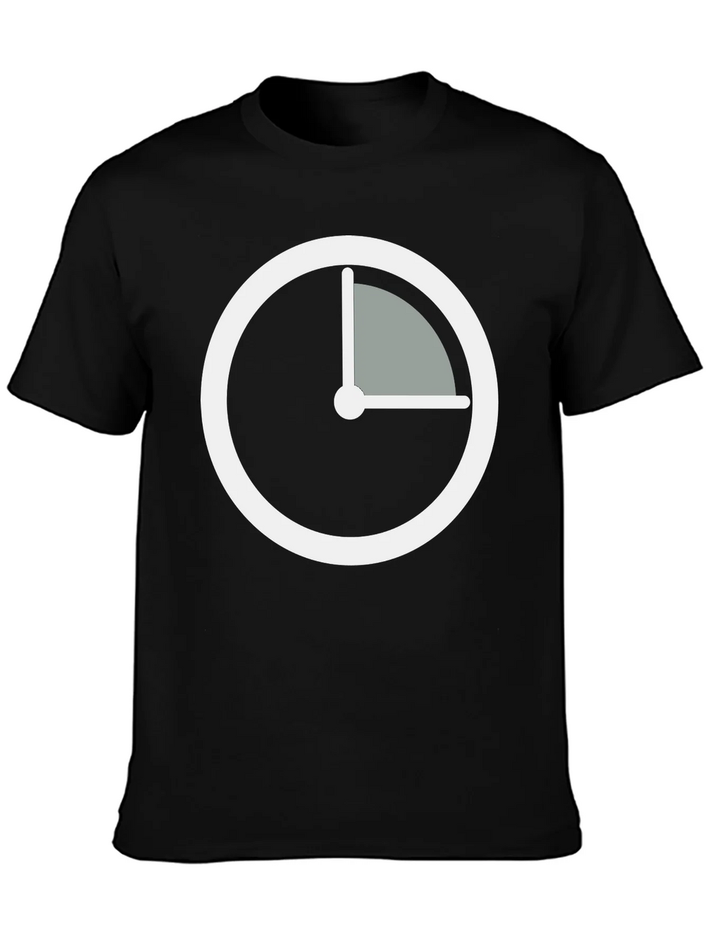 Modern Time Black T-Shirt product image 3