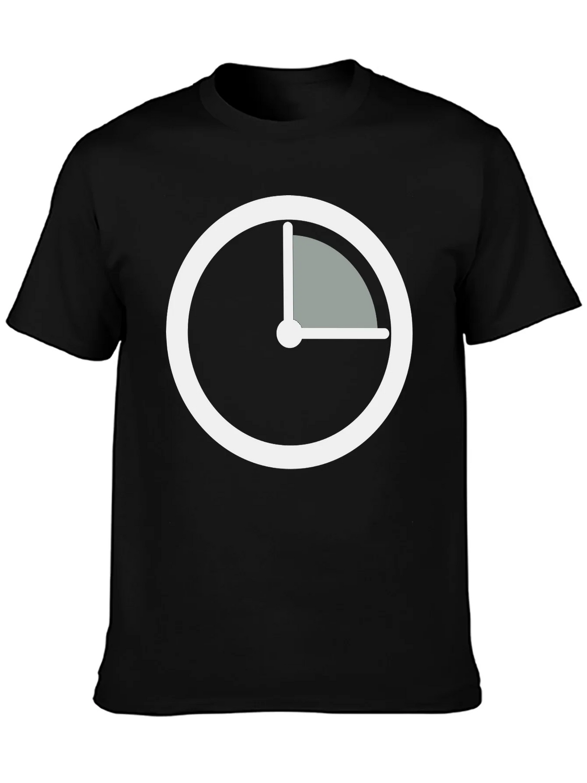 Modern Time Black T-Shirt product image 3