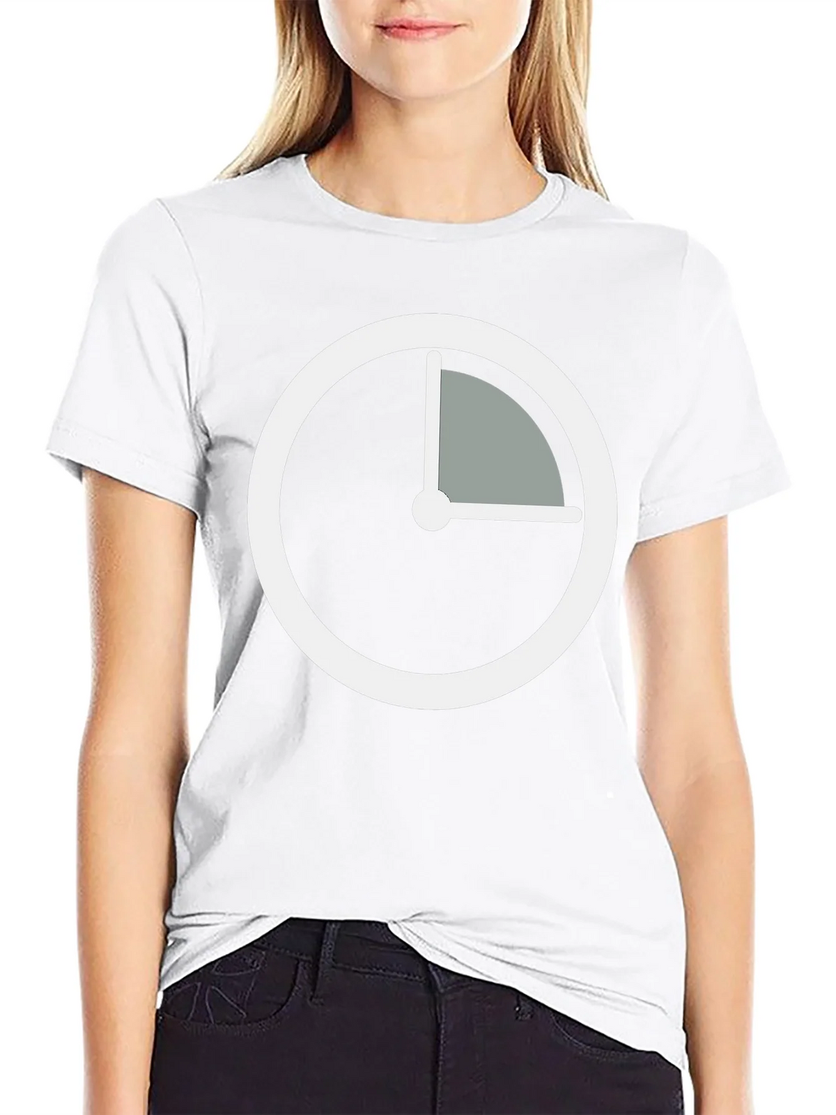 Modern Time Black T-Shirt product image 8