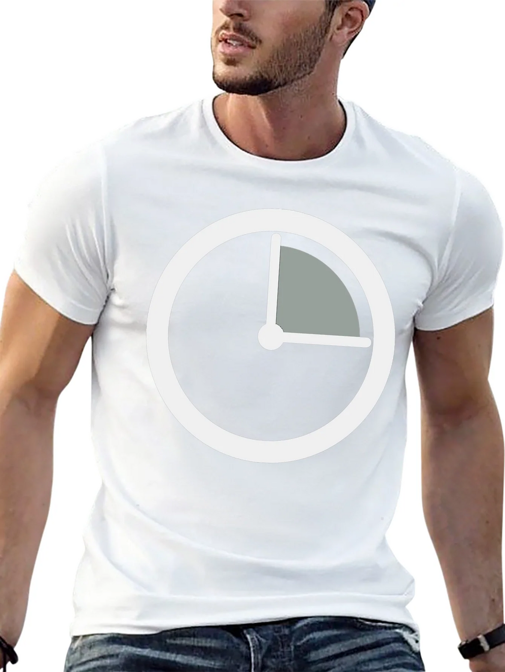 Modern Time Black T-Shirt product image 12