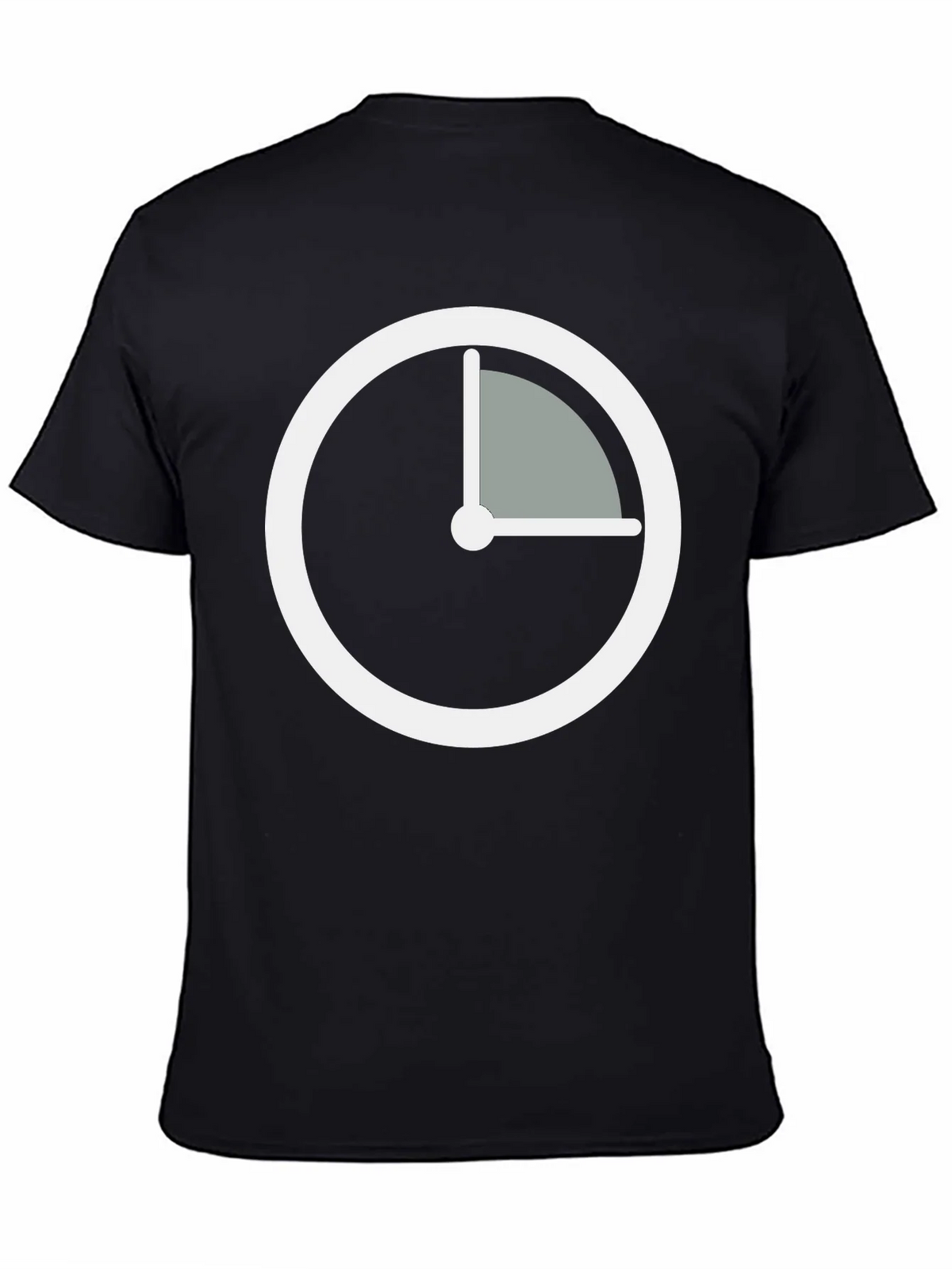 Modern Time Black T-Shirt product image 4