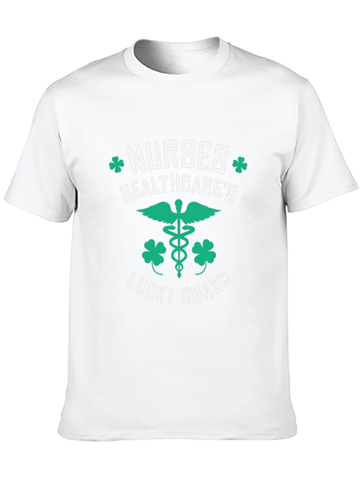 Nurses Healthcares Lucky Charm St. Patricks Day T-Shirt product image 8