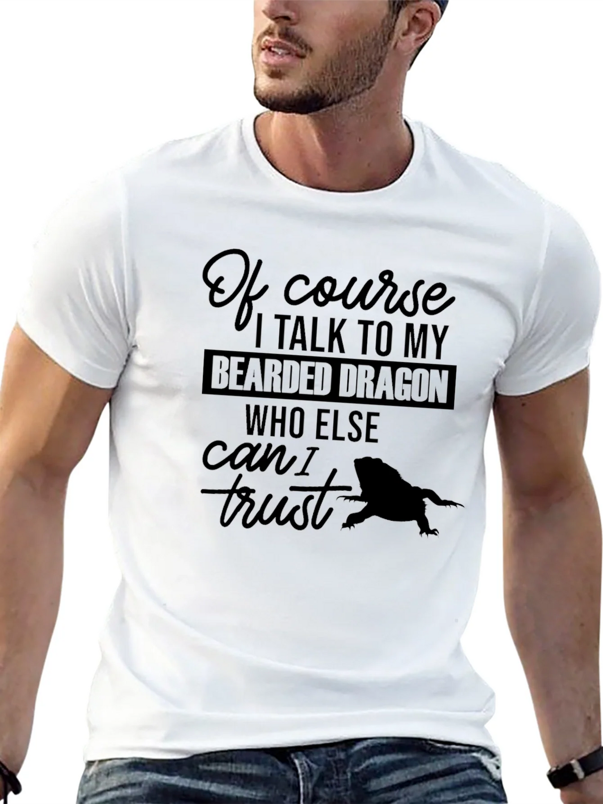 Bearded Dragon T-Shirt: I Talk to My product image 12