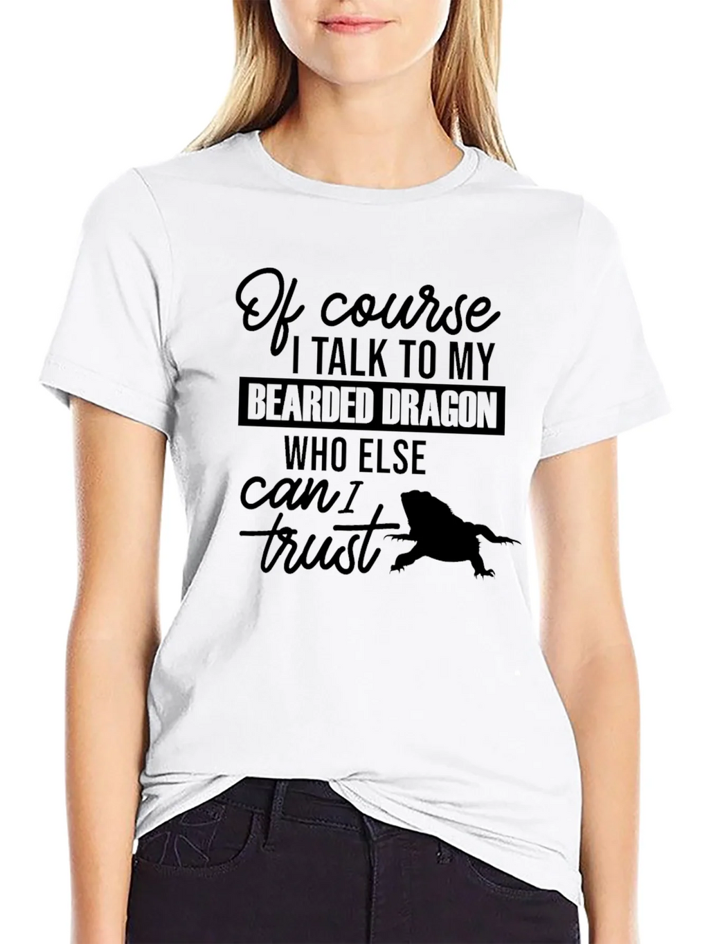 Bearded Dragon T-Shirt: I Talk to My product image 8