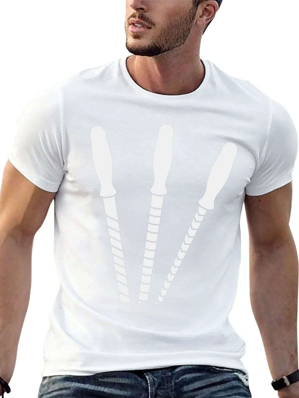 Graphic T-Shirt with File Tool Design product image 12
