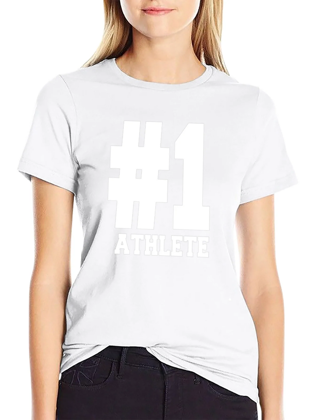 Number One Athlete Graphic Tee - Black product image 7
