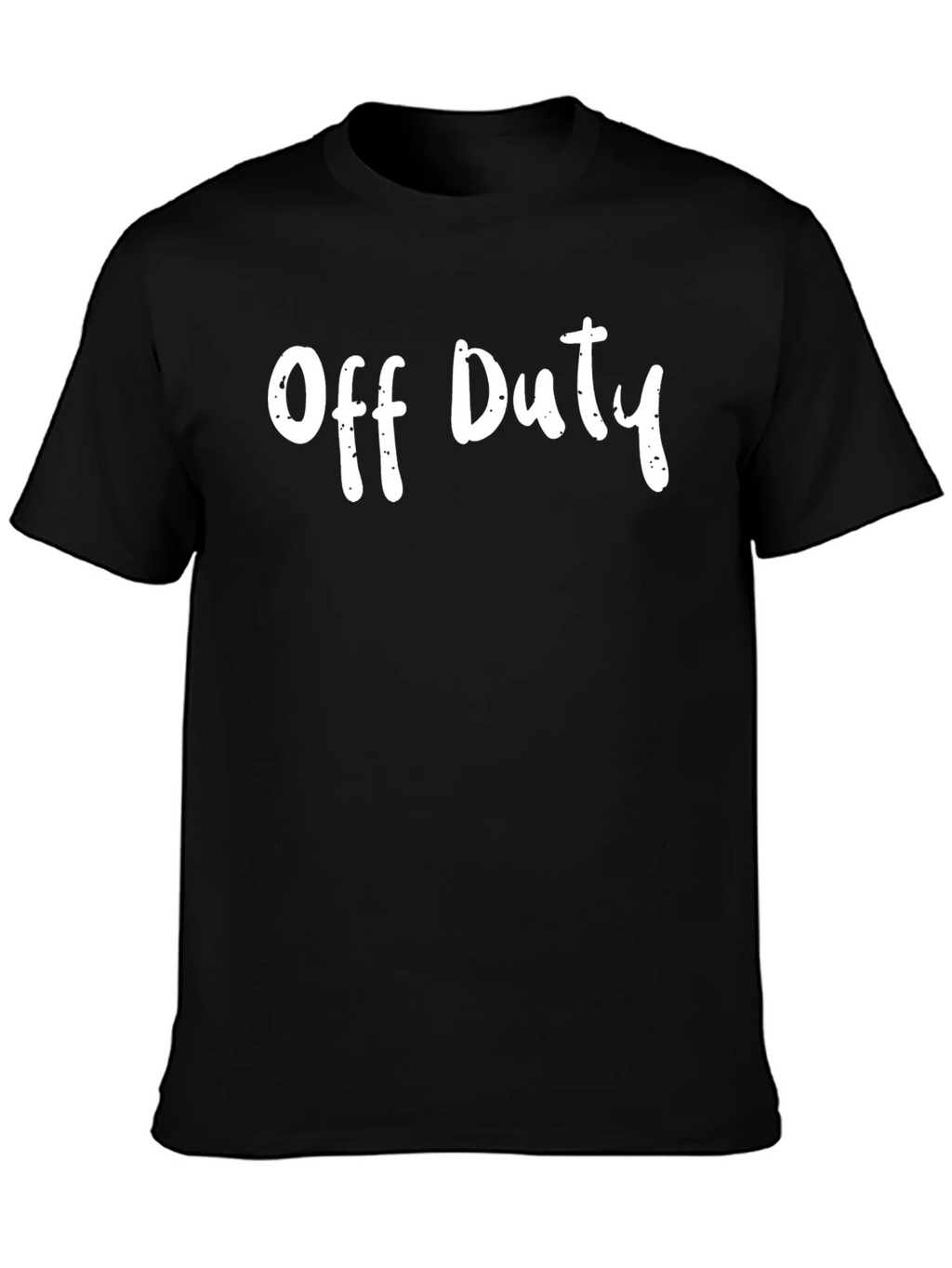 Off Duty Black T-Shirt Casual Wear product image 3