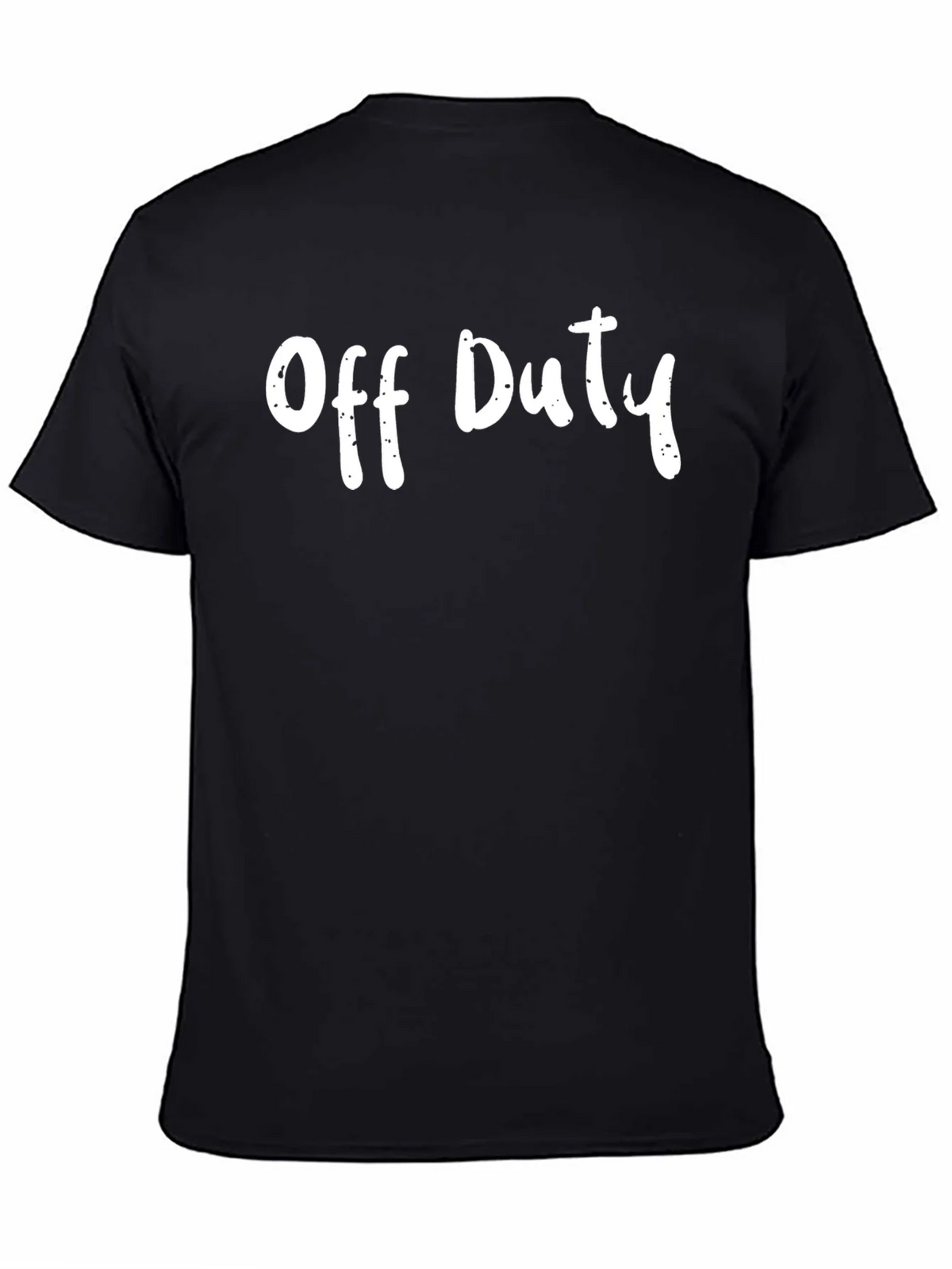 Off Duty Black T-Shirt Casual Wear product image 4