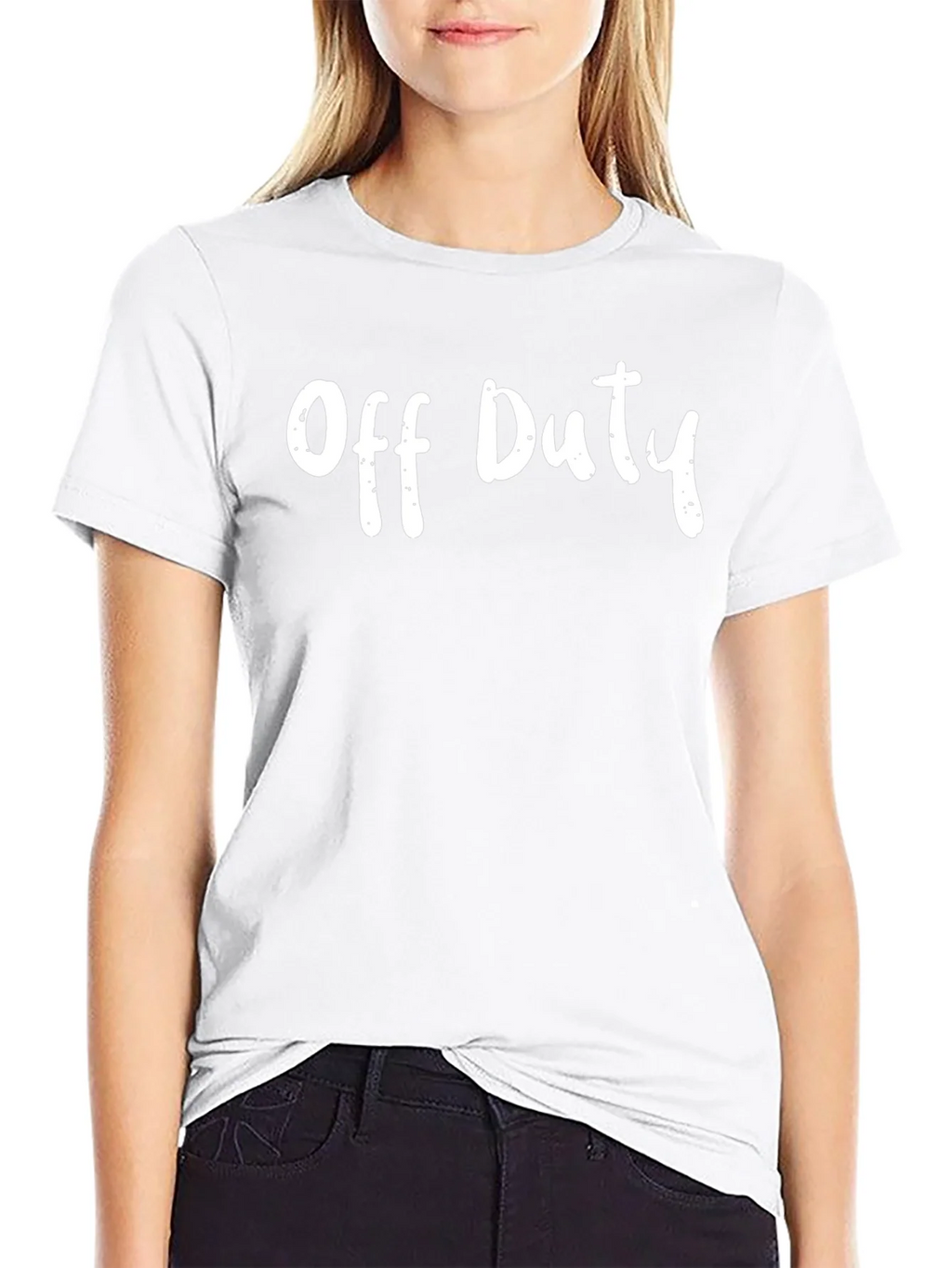 Off Duty Black T-Shirt Casual Wear product image 8