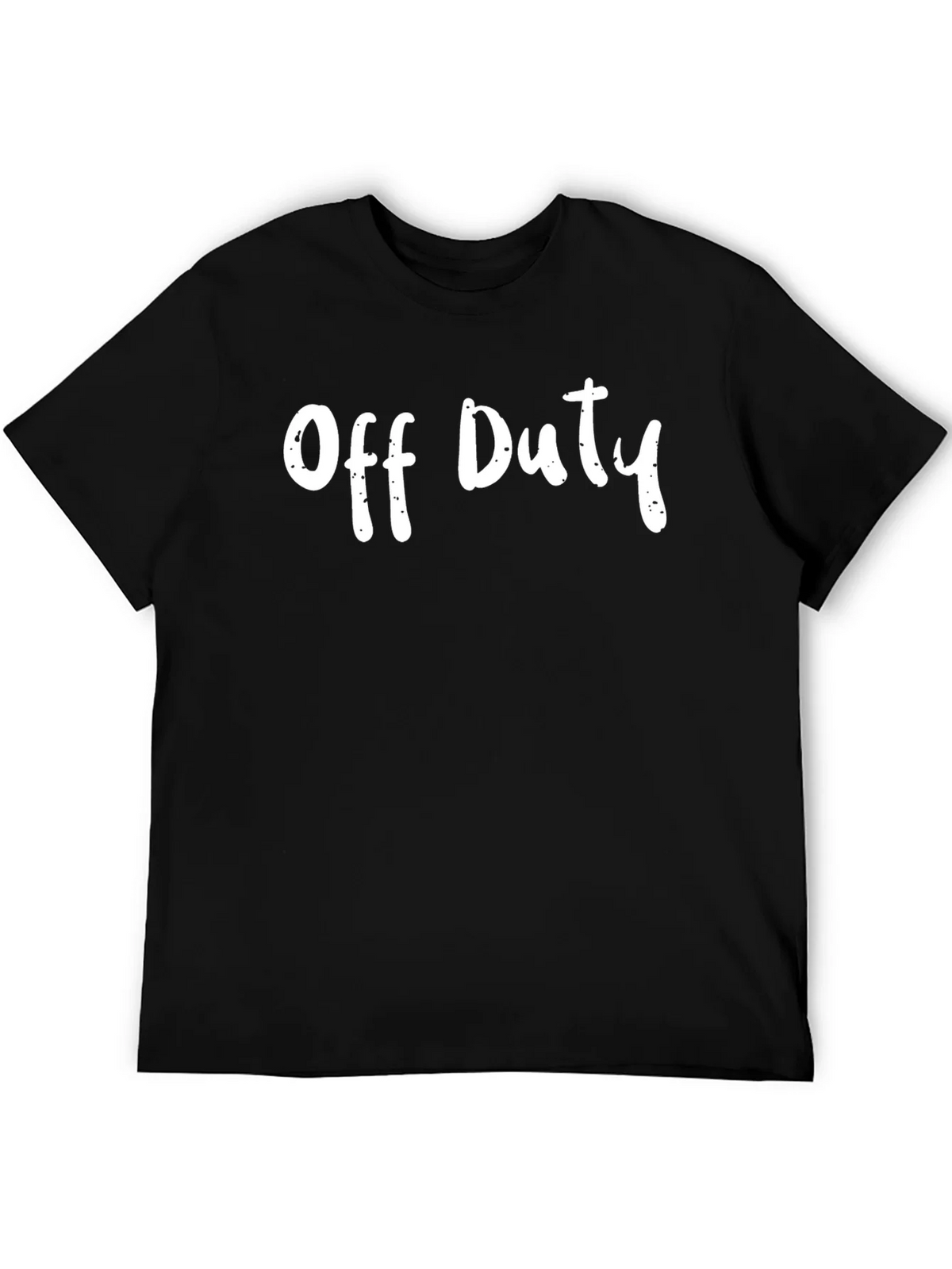 Off Duty Black T-Shirt Casual Wear product image 5