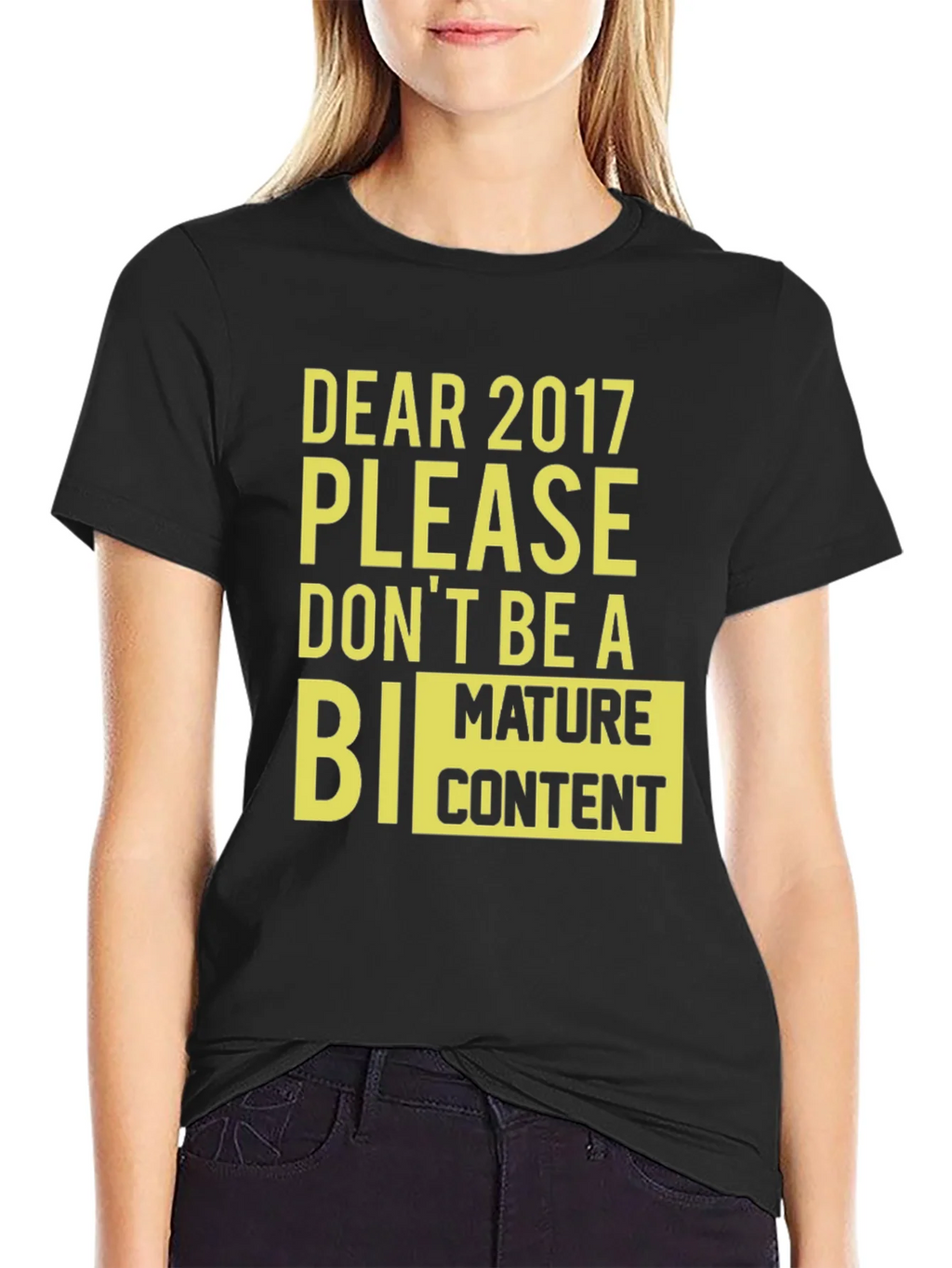 Dear 2017 Funny Graphic Tee product image 2