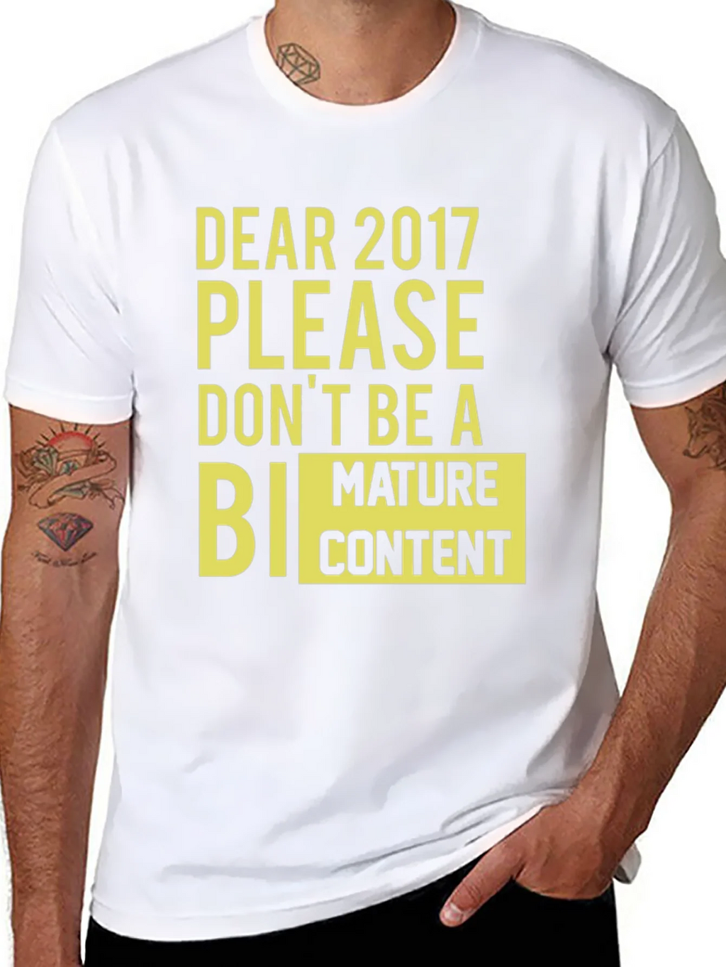 Dear 2017 Funny Graphic Tee product image 7