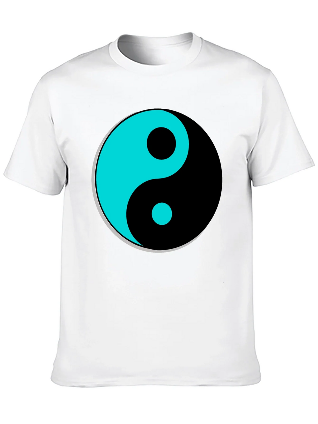 Yin Yang Graphic T-Shirt - Black Tee product image 6