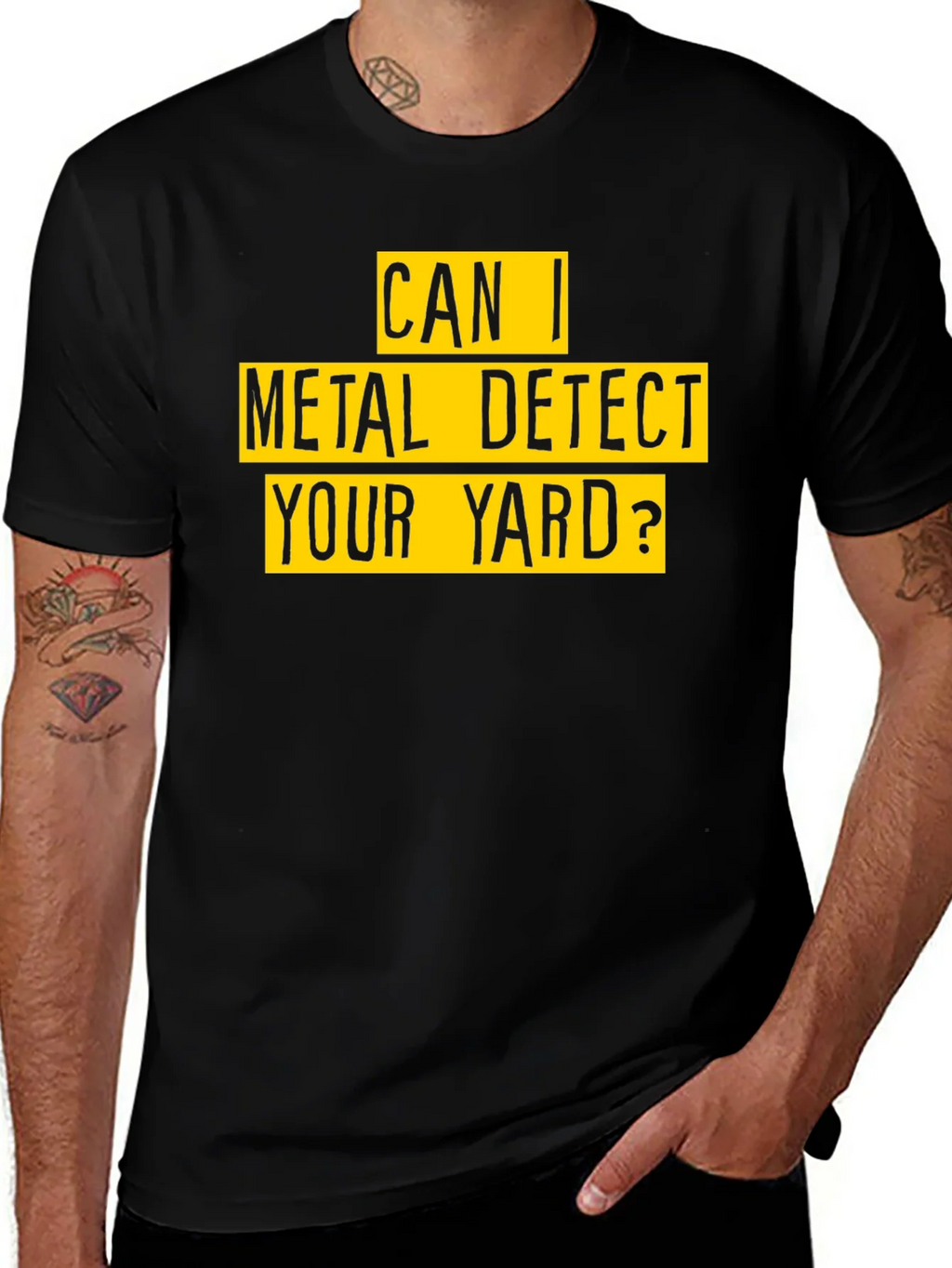 Metal Detecting T-Shirt - Funny Yard Search Tee product image 1