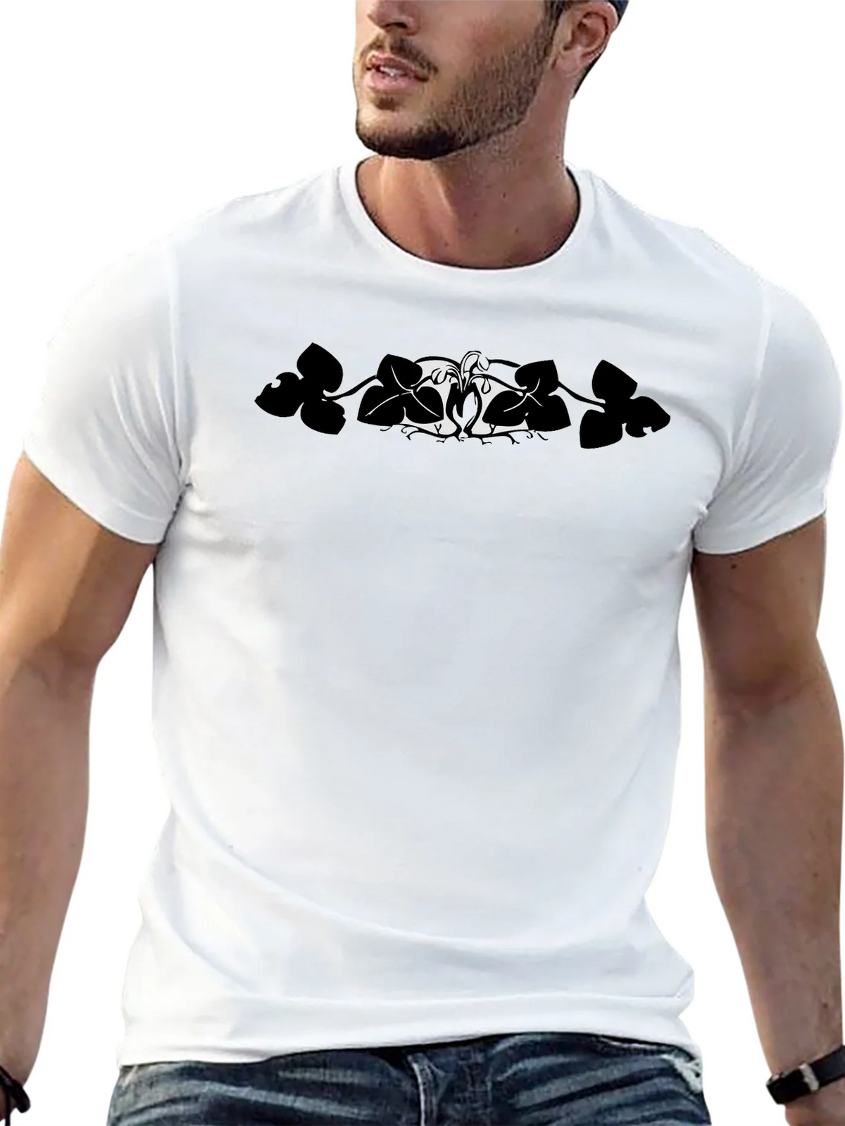 Black T-Shirt with Raccoon Design product image 12