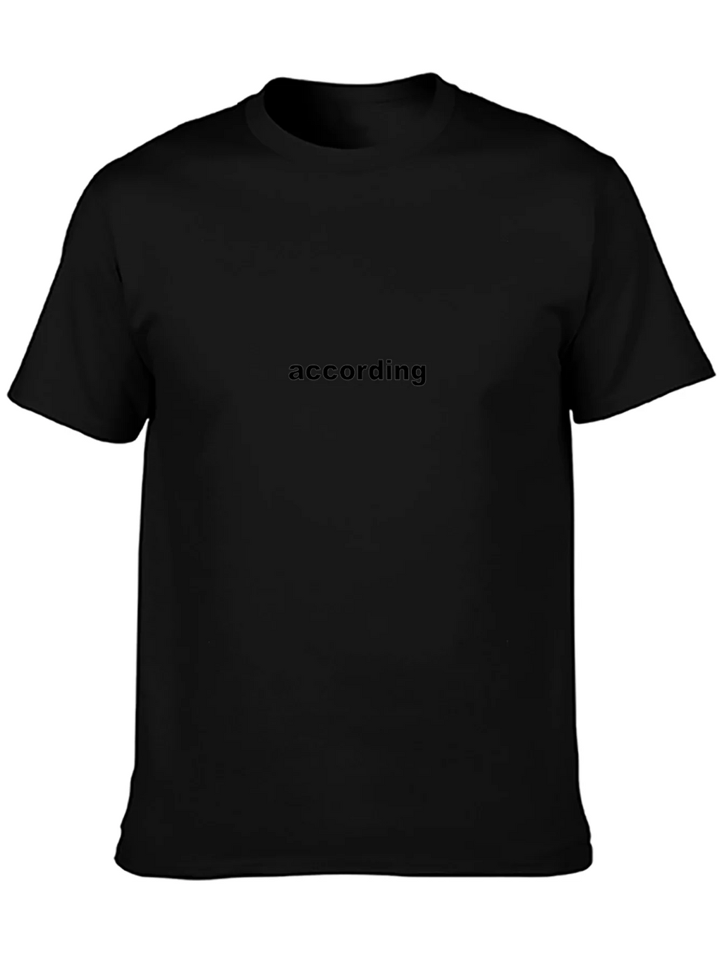 According Graphic Tee - Soft Cotton Blend product image 2