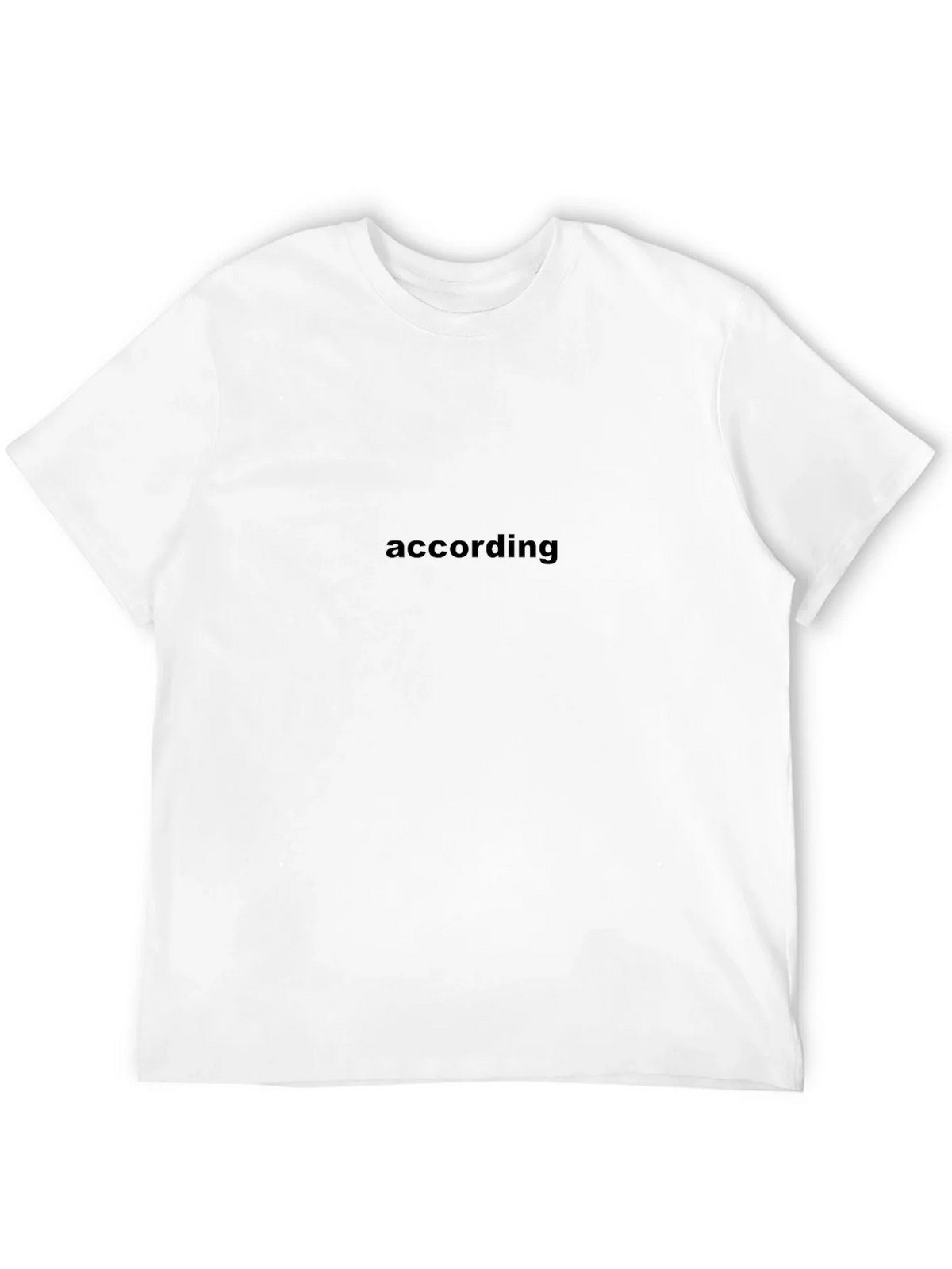 According Graphic Tee - Soft Cotton Blend product image 8