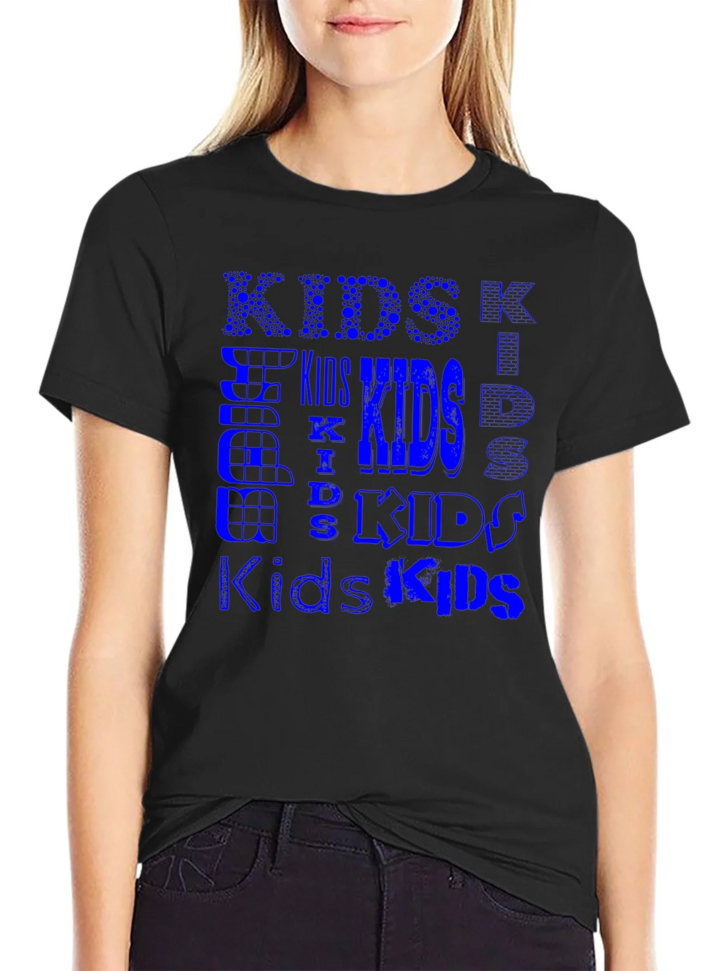 Cool Kids Blue Graphic T-Shirt product image 2