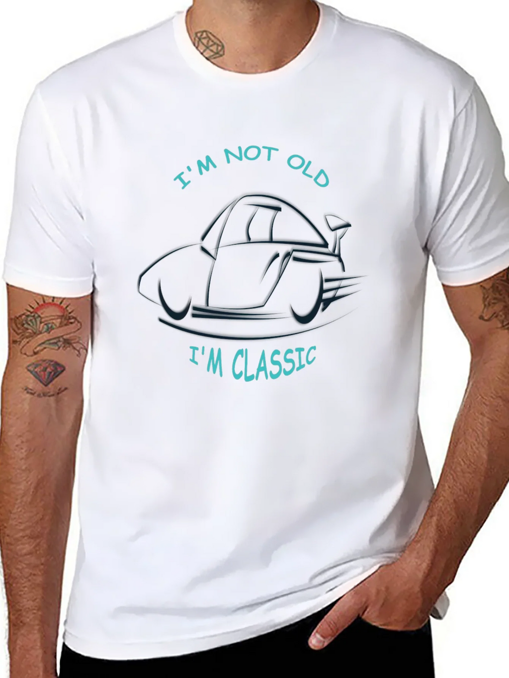 Classic Car Graphic Tee - Im Not Old Im product image 6