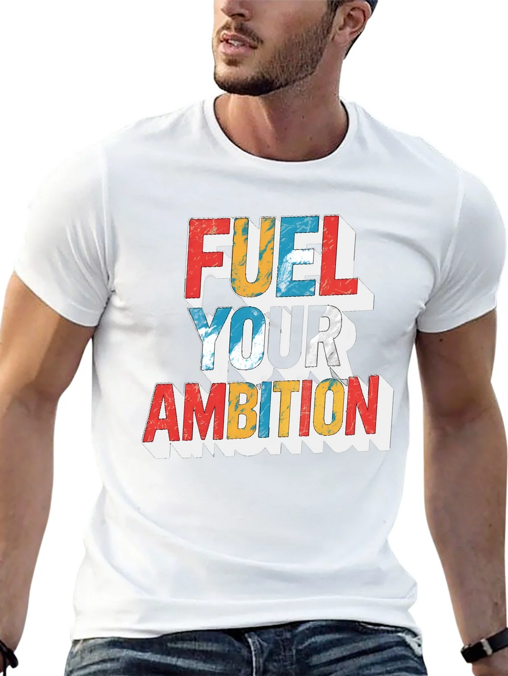 Fuel Your Ambition Graphic Tee - Black product image 12