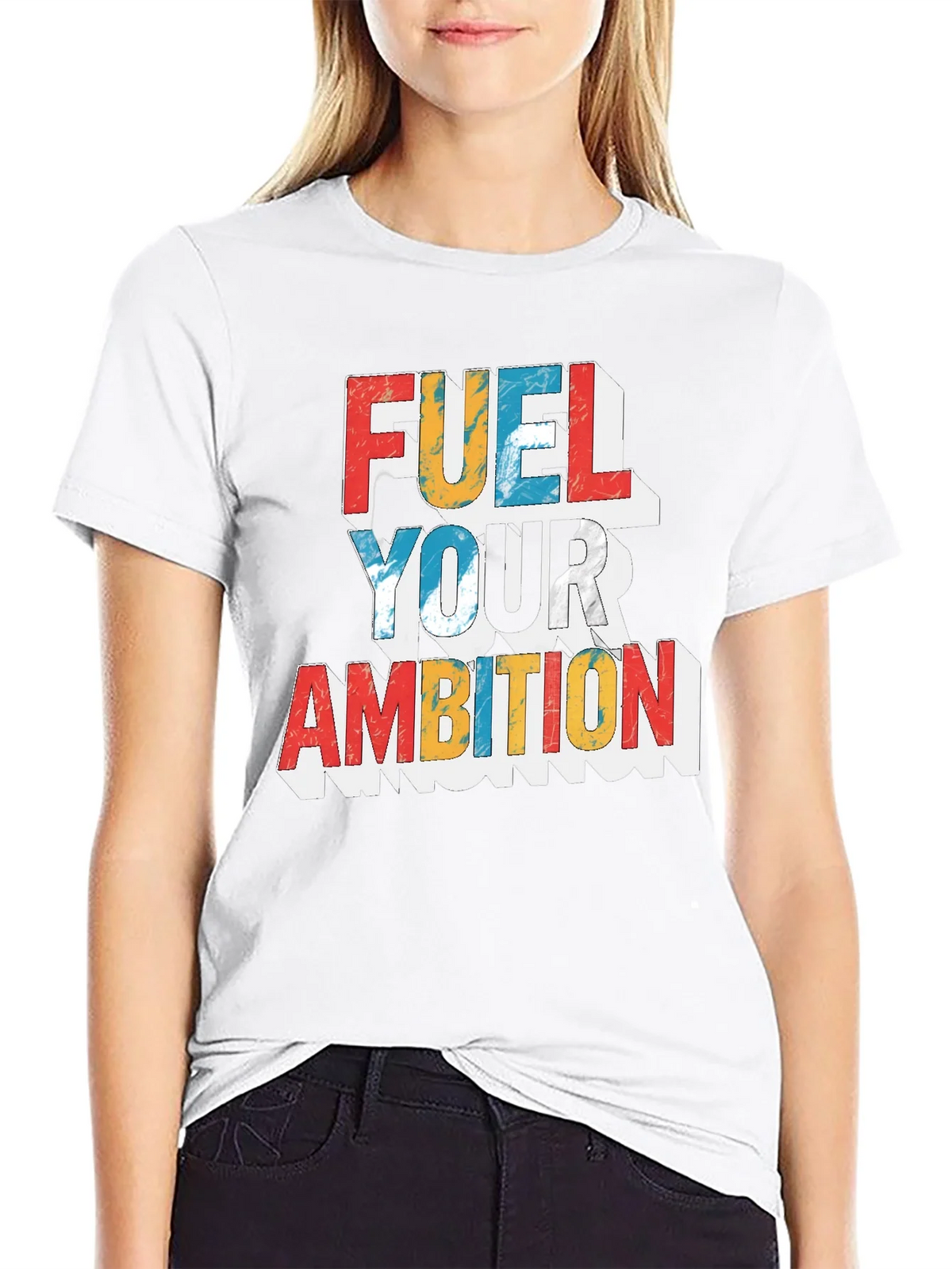 Fuel Your Ambition Graphic Tee - Black product image 8
