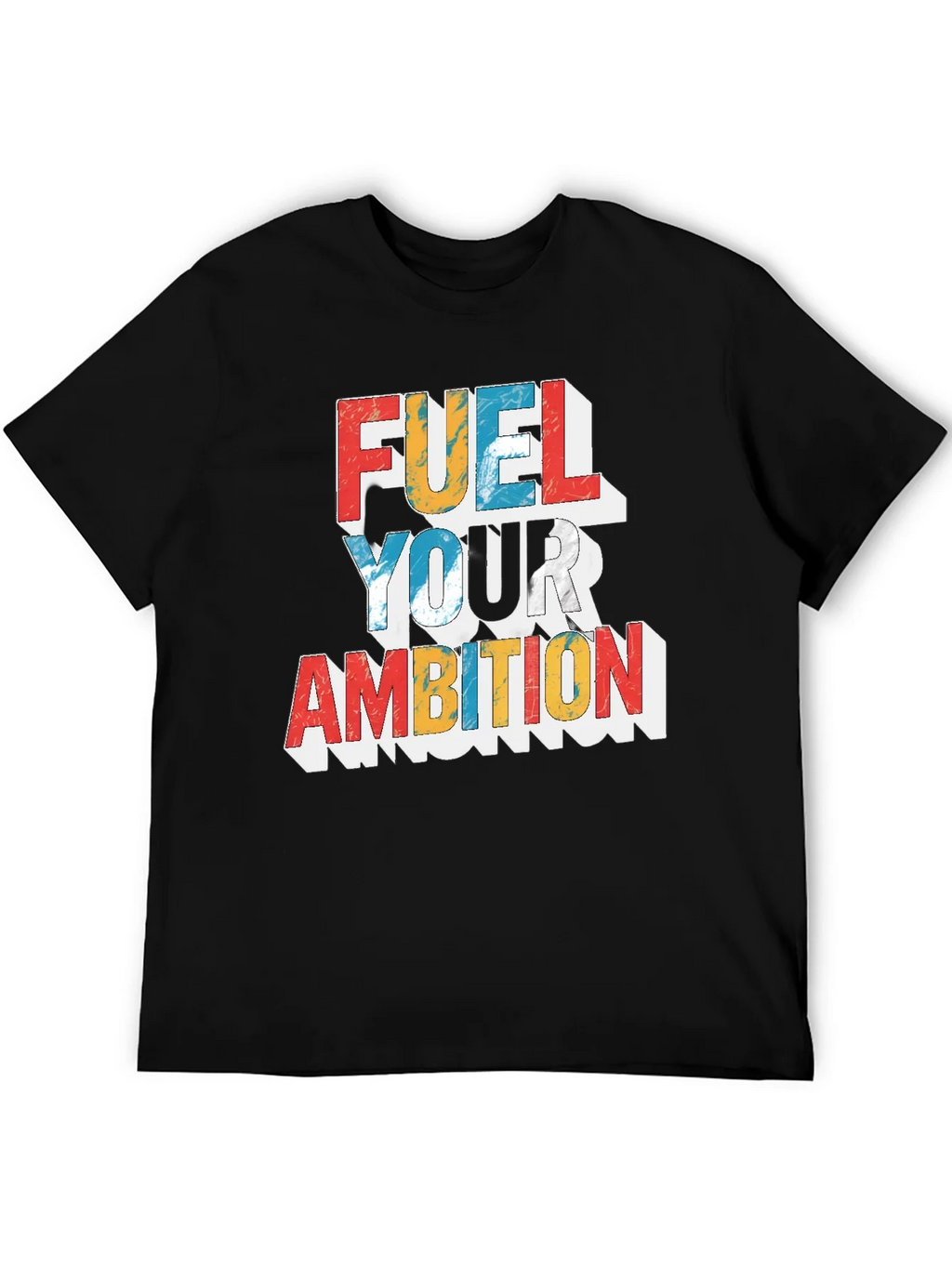 Fuel Your Ambition Graphic Tee - Black product image 5