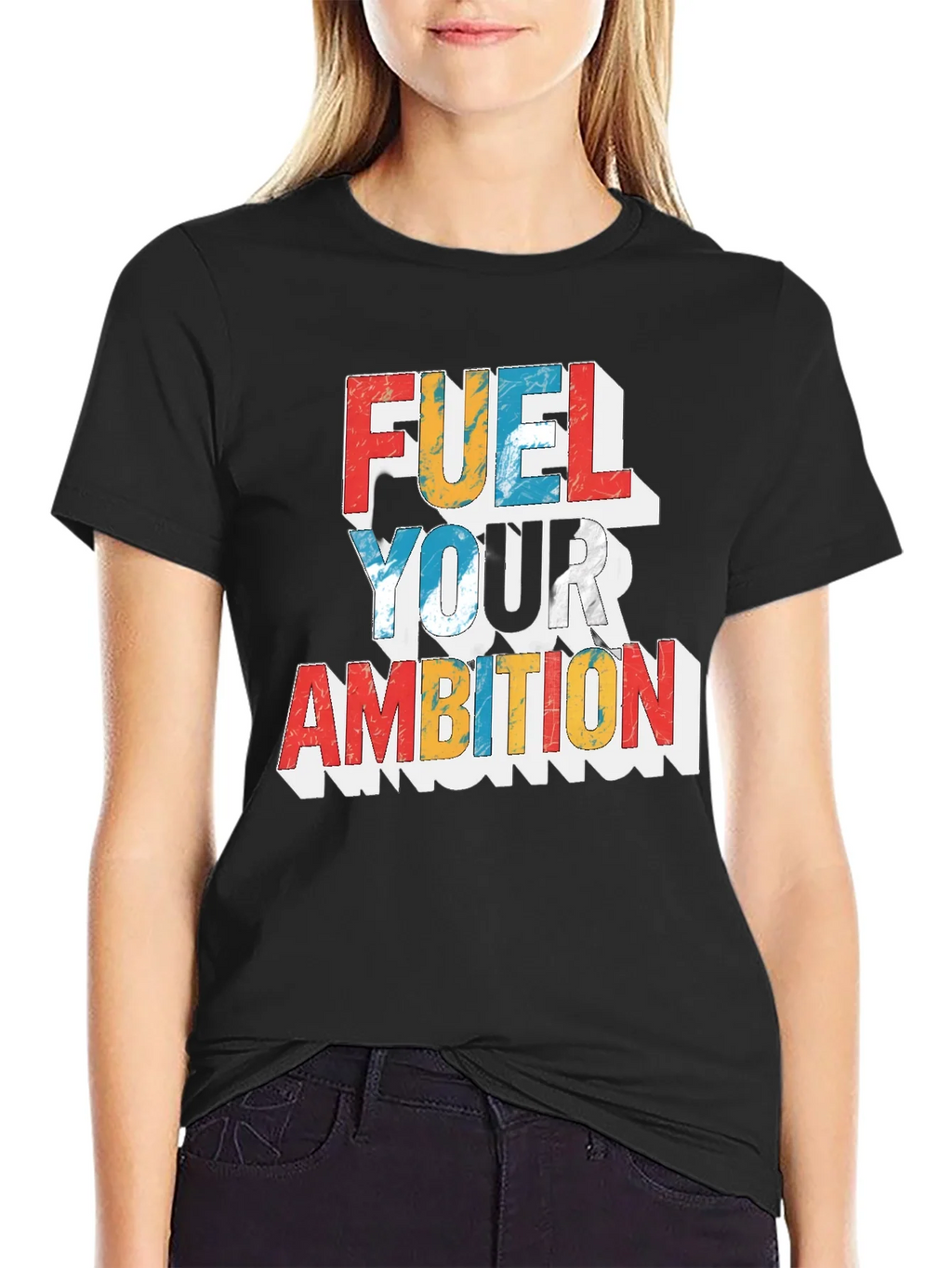 Fuel Your Ambition Graphic Tee - Black product image 2