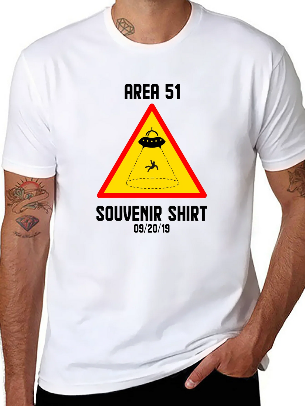 Area 51 Souvenir Shirt - UFO Abduction Graphic Tee product image 7