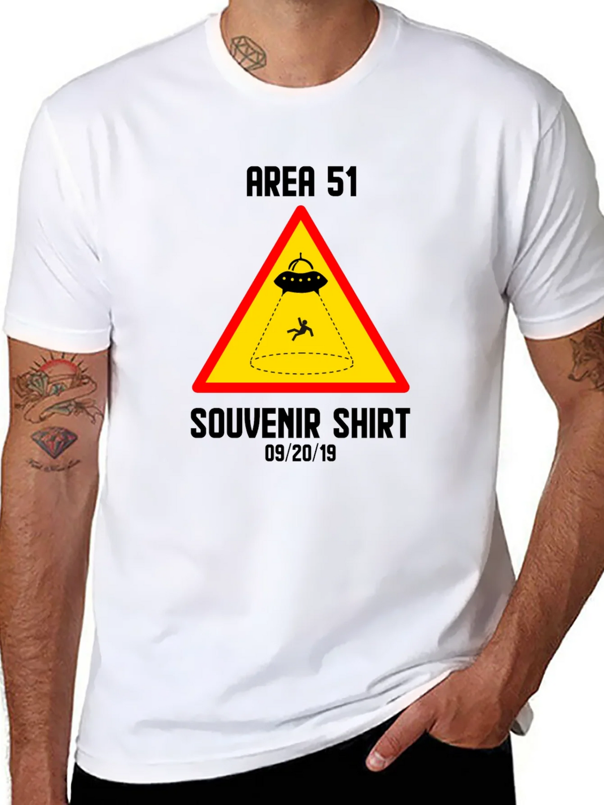 Area 51 Souvenir Shirt - UFO Abduction Graphic Tee product image 7
