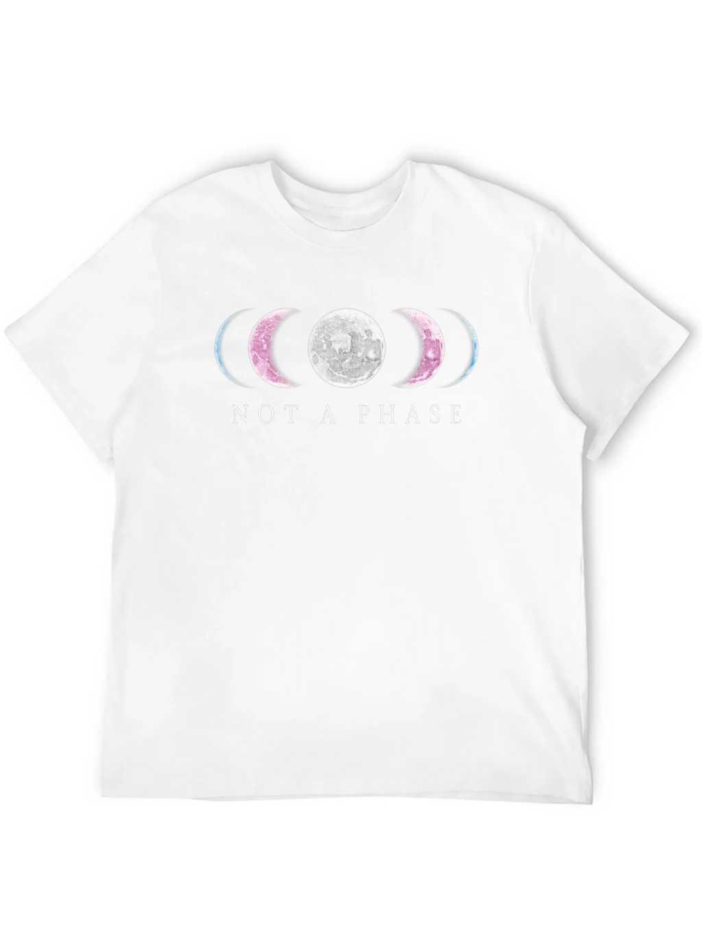 Not a Phase Moon Phases Black T-Shirt product image 11