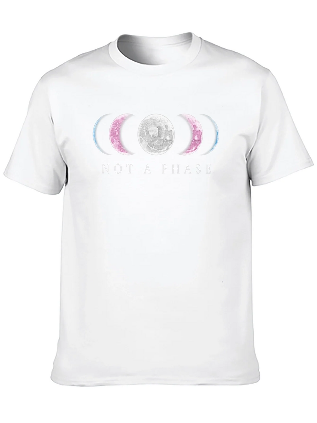 Not a Phase Moon Phases Black T-Shirt product image 9
