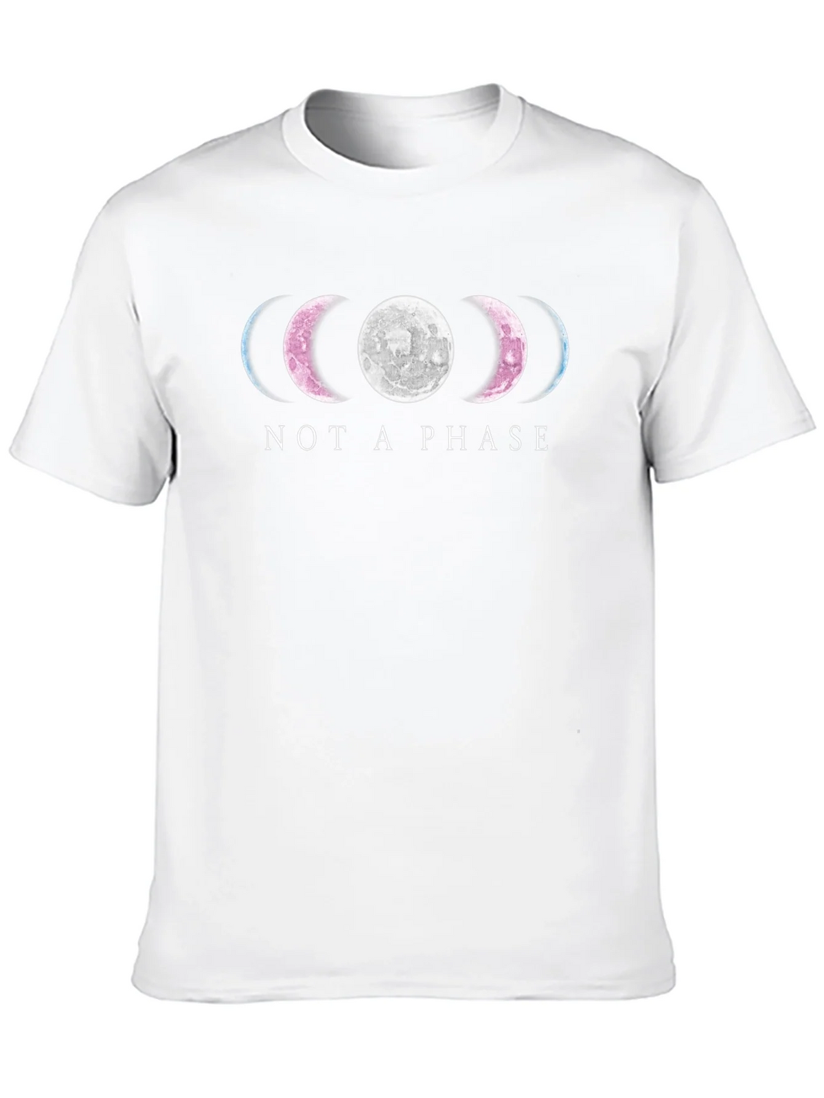 Not a Phase Moon Phases Black T-Shirt product image 9