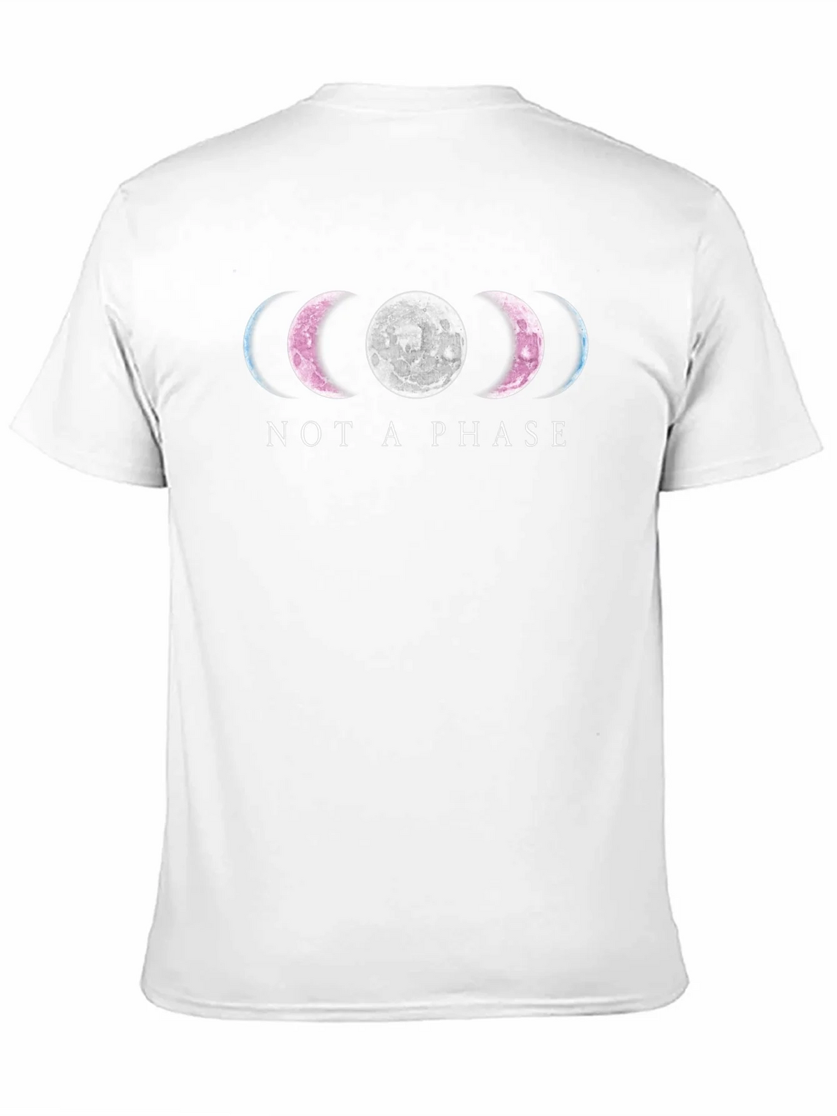 Not a Phase Moon Phases Black T-Shirt product image 10