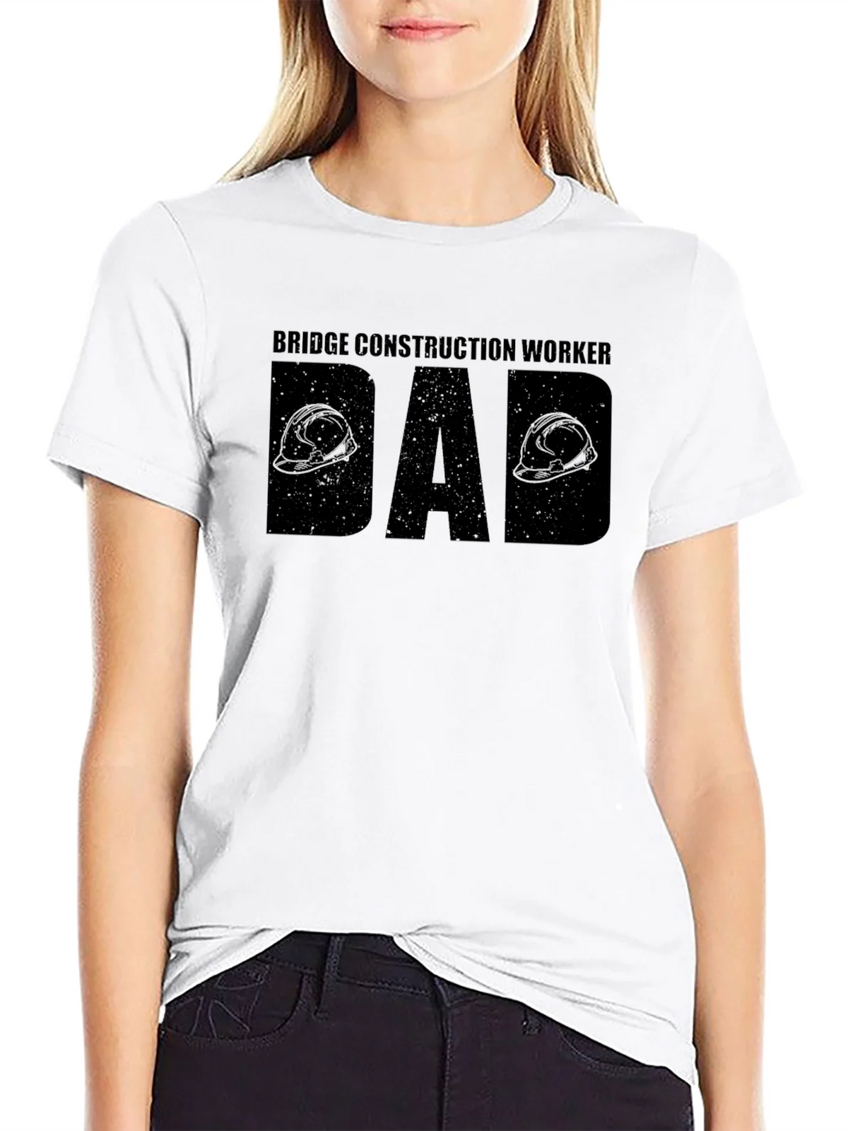 Bridge Construction Worker Dad T-Shirt product image 8