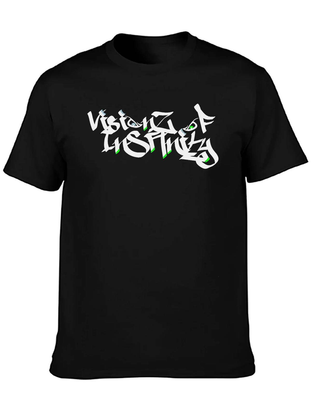 Vision of Reality Black Graphic Tee product image 3
