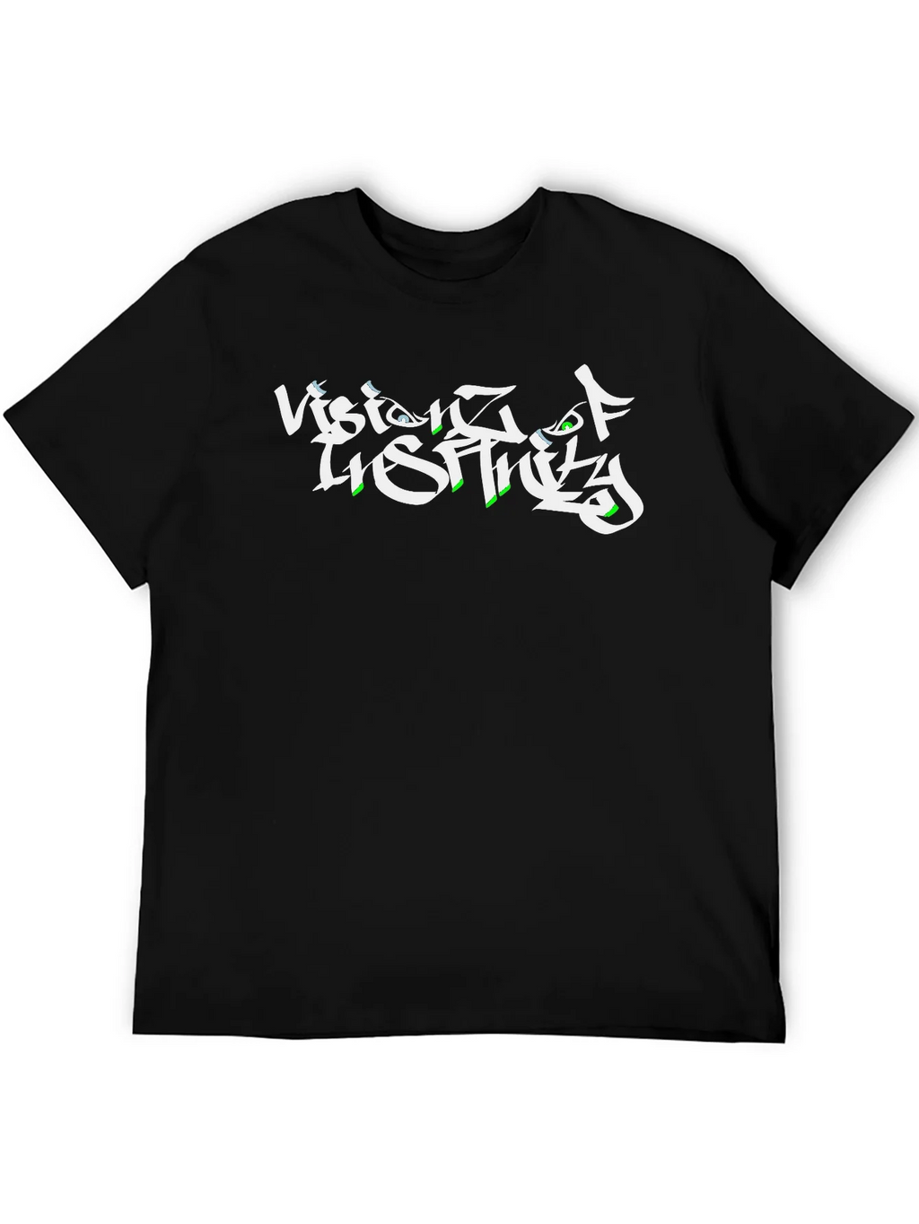 Vision of Reality Black Graphic Tee product image 5