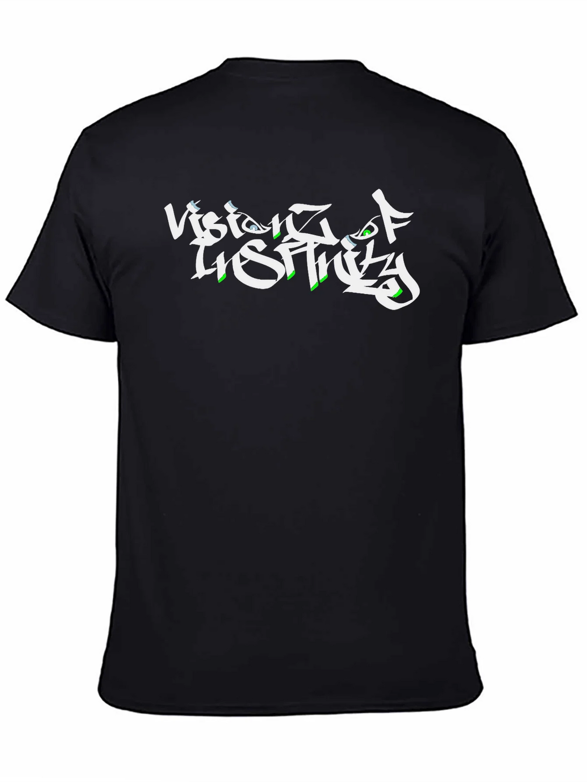 Vision of Reality Black Graphic Tee product image 4
