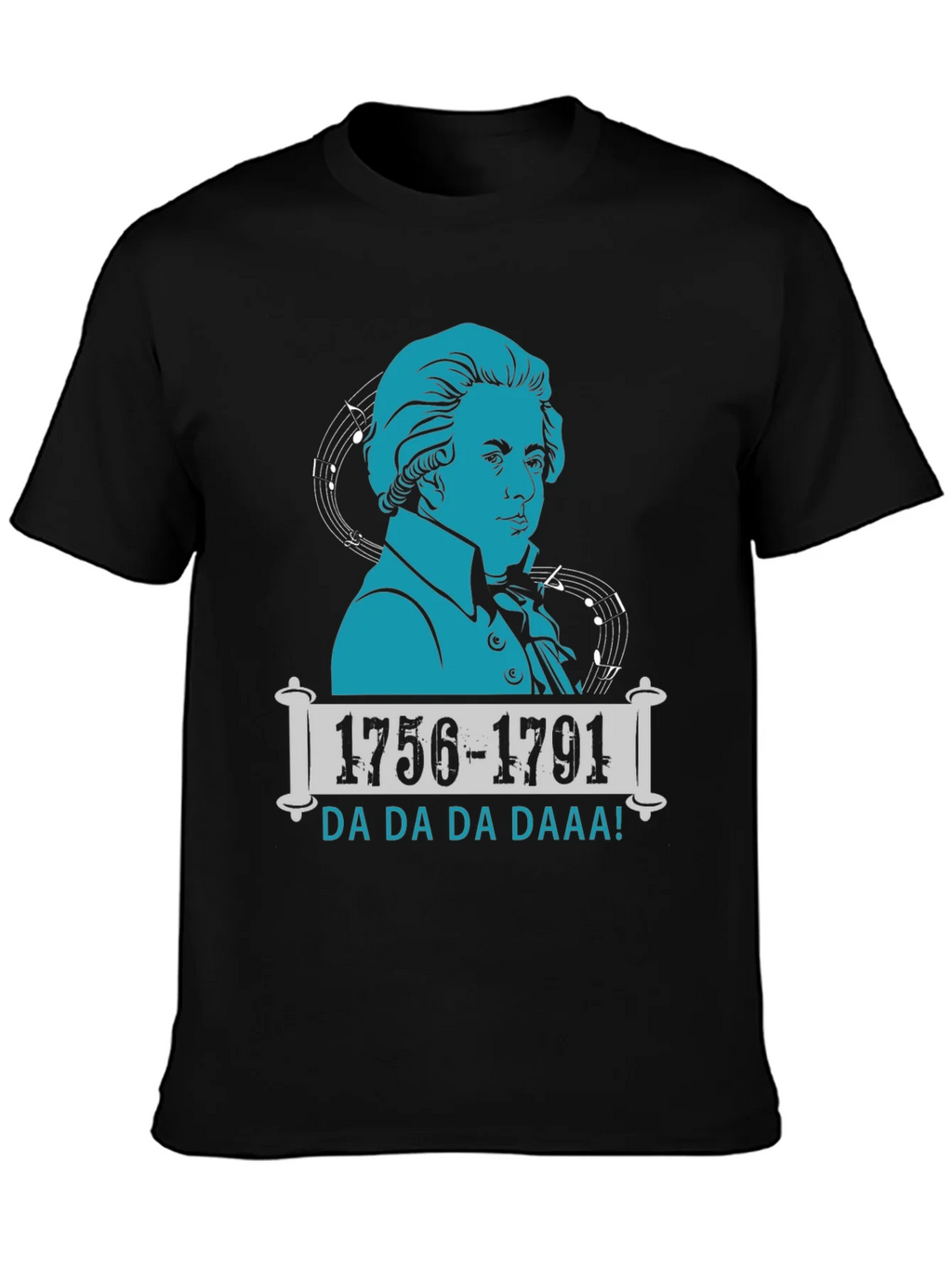Mozart T-Shirt - Da Da Da Daaa! Music Tee product image 3