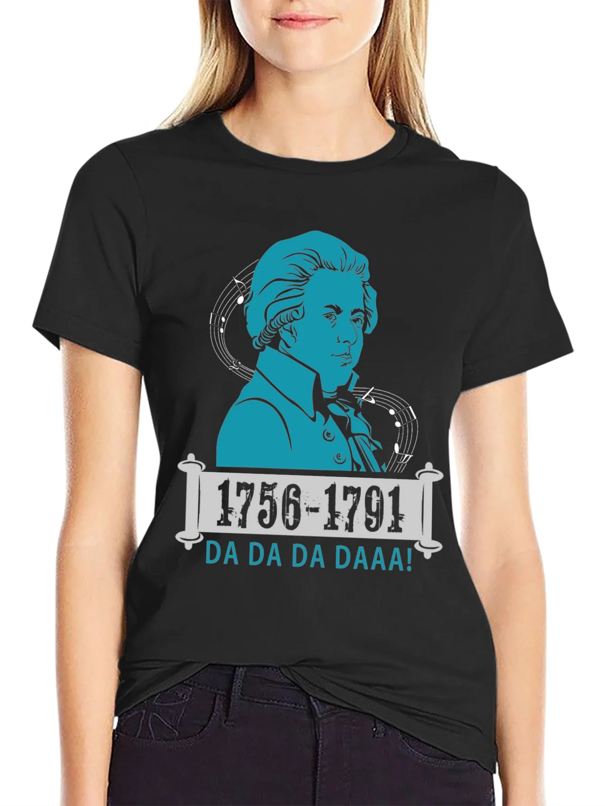 Mozart T-Shirt - Da Da Da Daaa! Music Tee product image 2