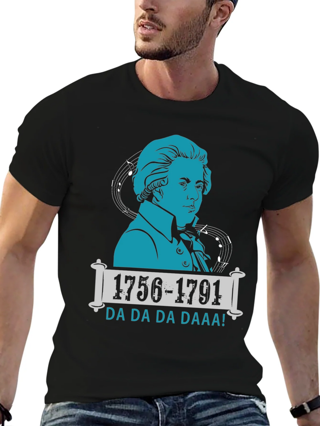 Mozart T-Shirt - Da Da Da Daaa! Music Tee product image 6