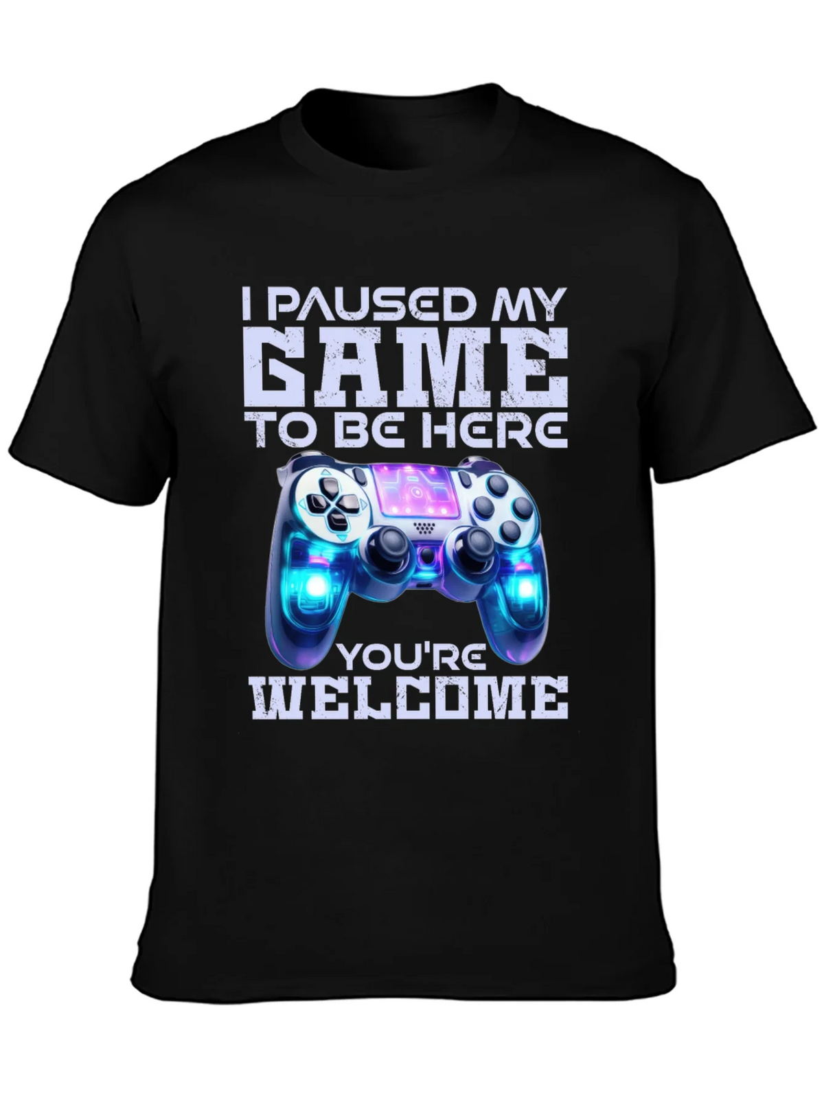 Gamer T-Shirt: I Paused My Game For This! product image 3