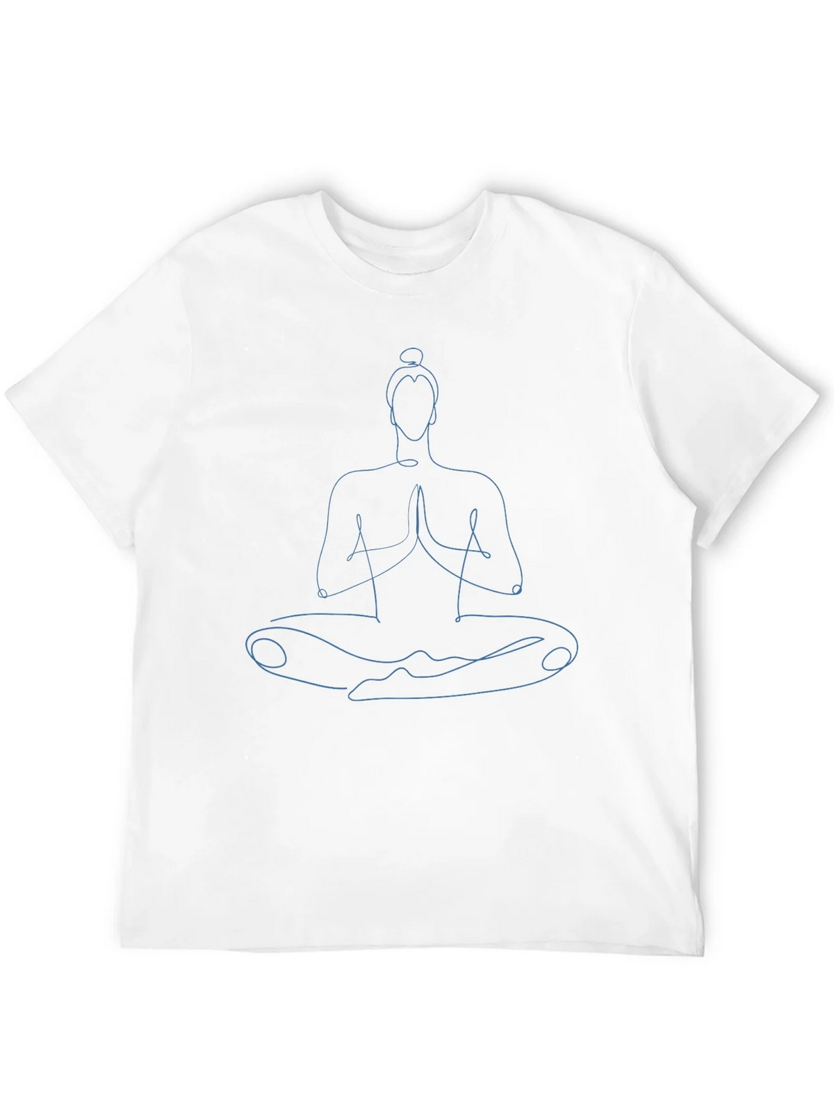 Zen Master T-Shirt - Yoga Meditation Pose Line Art product image 10