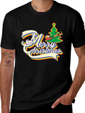 Rainbow Merry Christmas T-Shirt product image 1