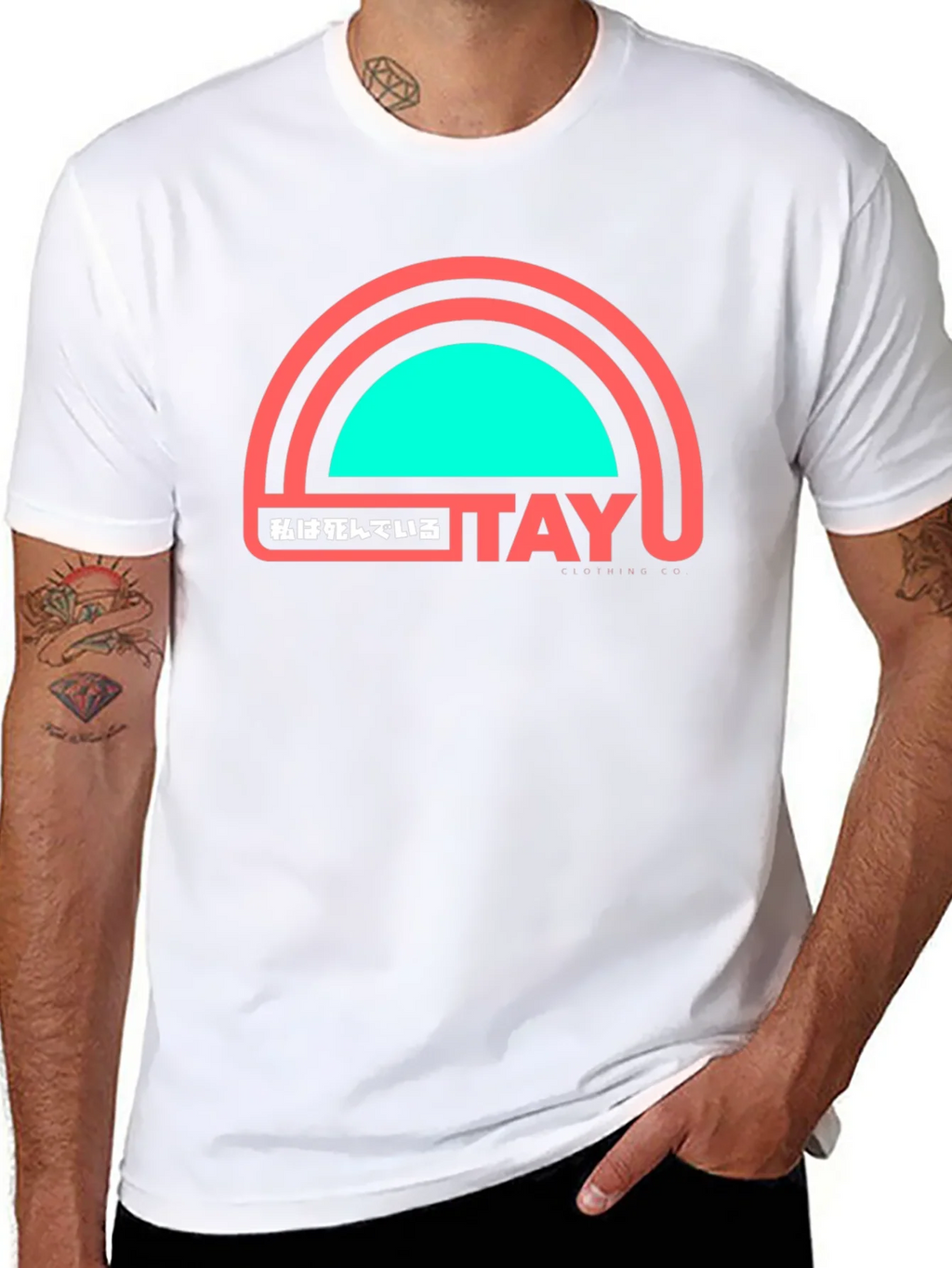 Trendy Graphic Tee - Japanese Text Design product image 7