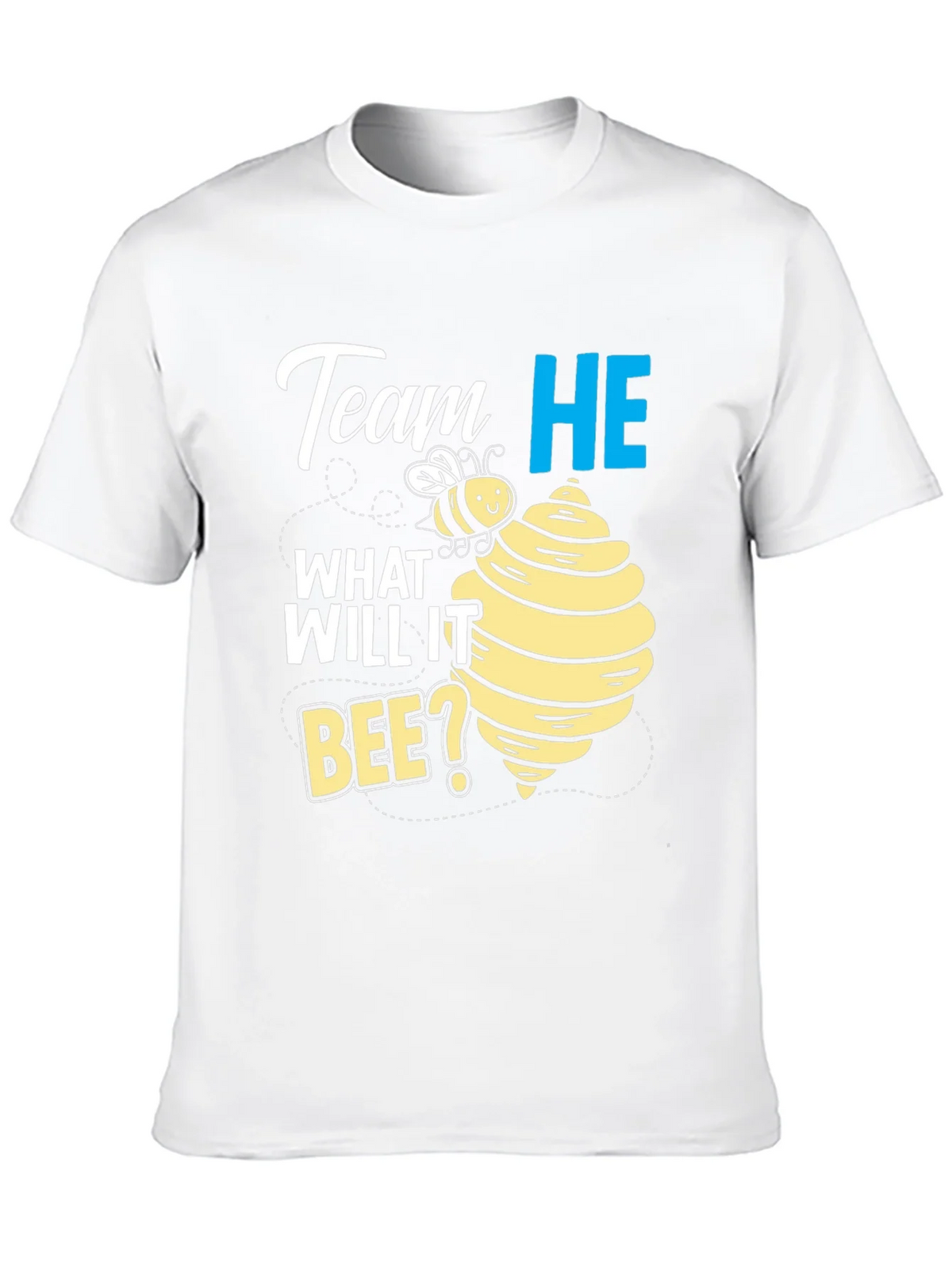Team He What Will It Bee? Gender Reveal T-Shirt product image 9